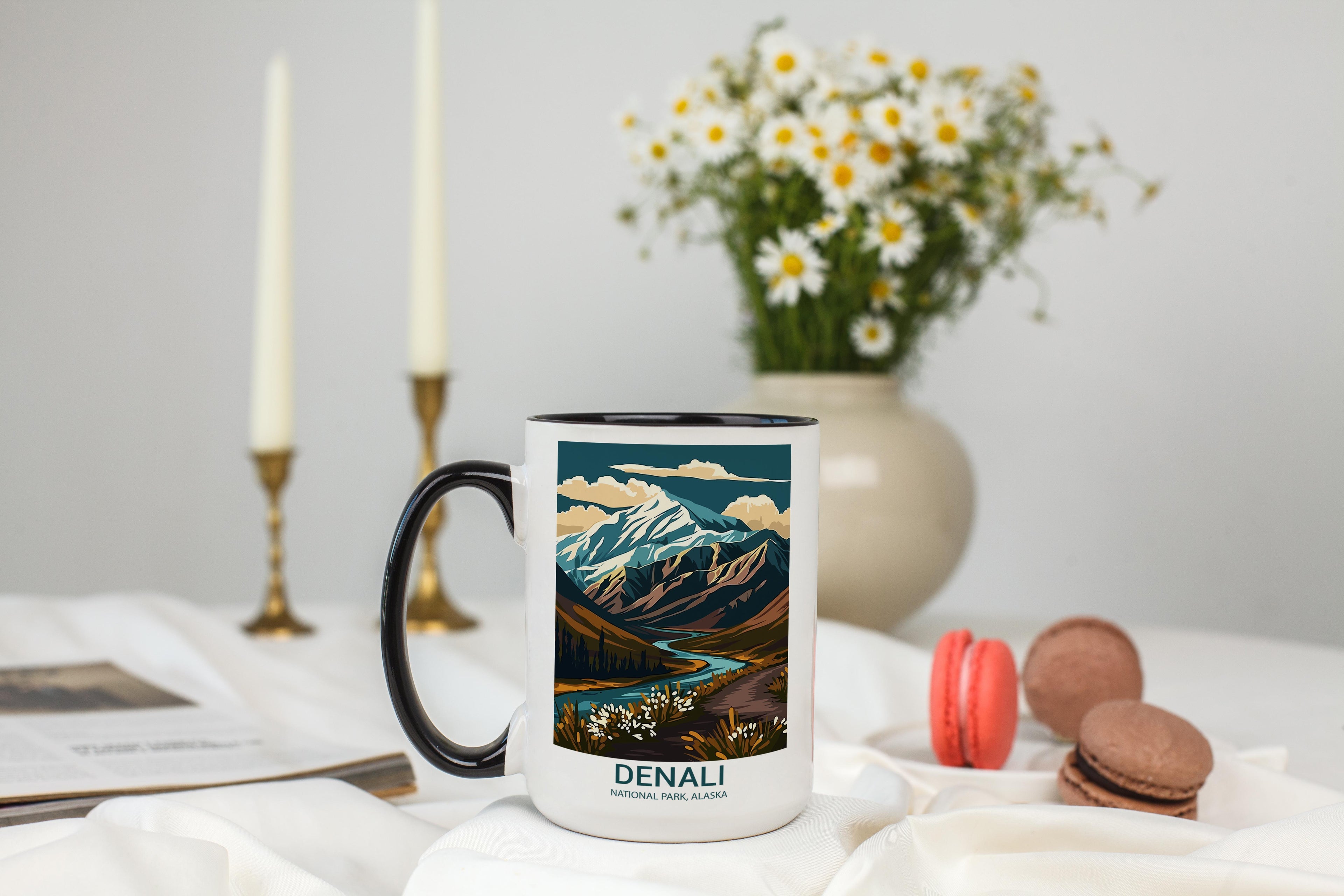 Denali - Alaska - US National Park Tourism Mug