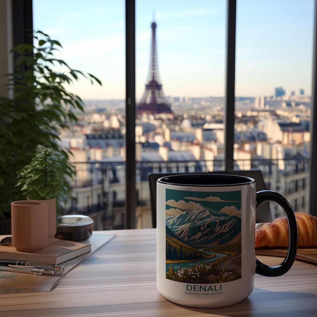 Denali - Alaska - US National Park Tourism Mug