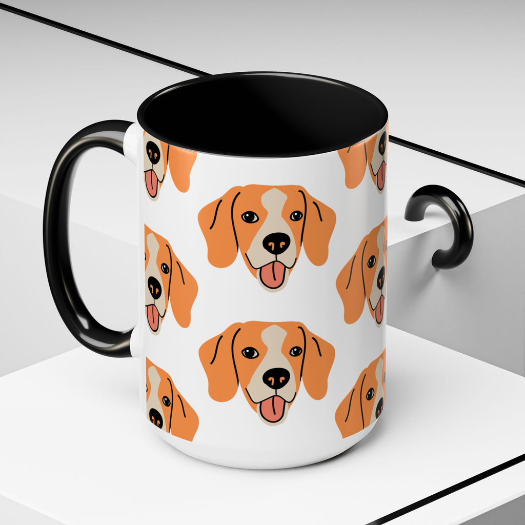 Beagle Dog Doodle Design 15oz Mug