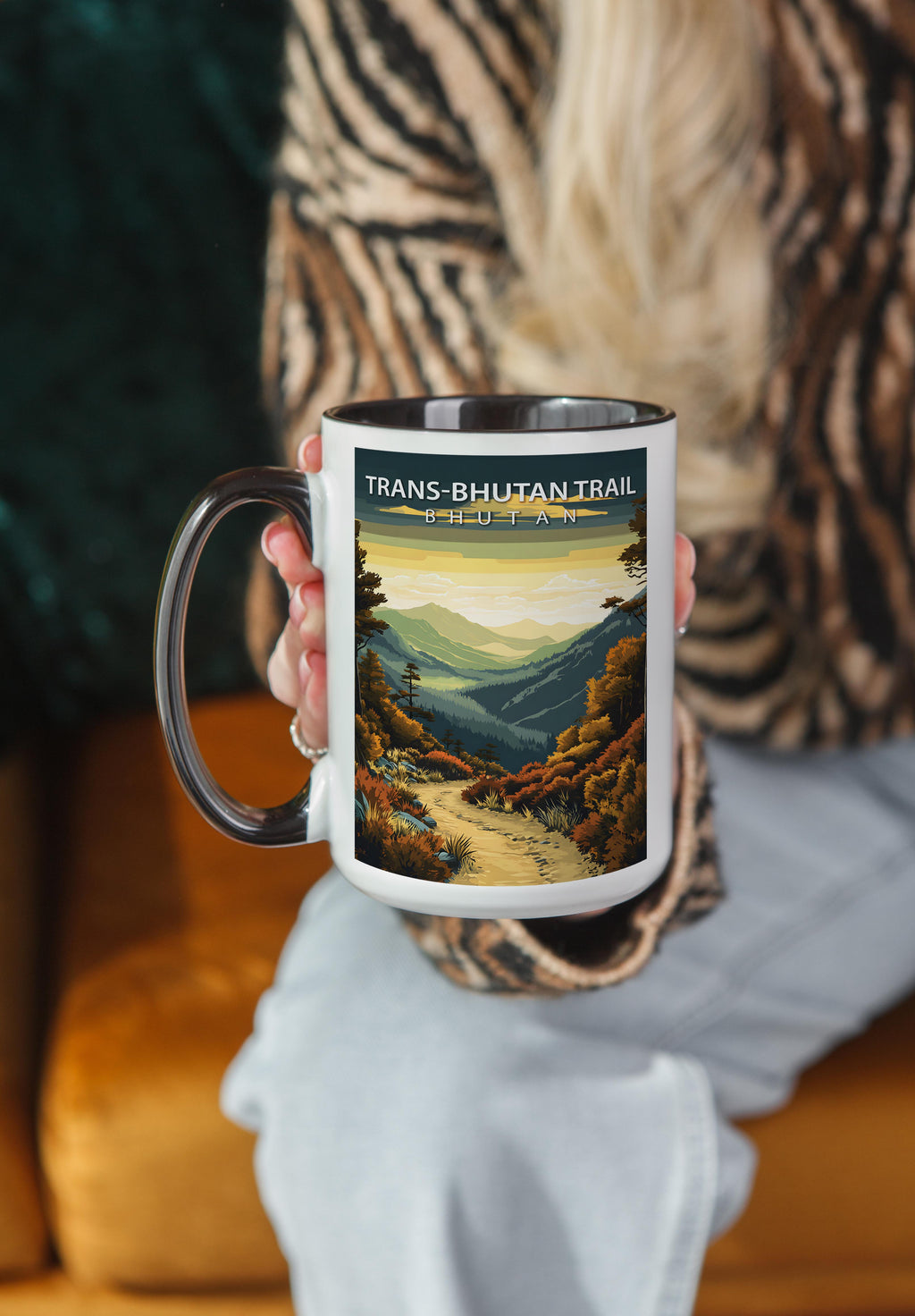 Trans-Bhutan Trail - Bhutan - Global Treasures Mug