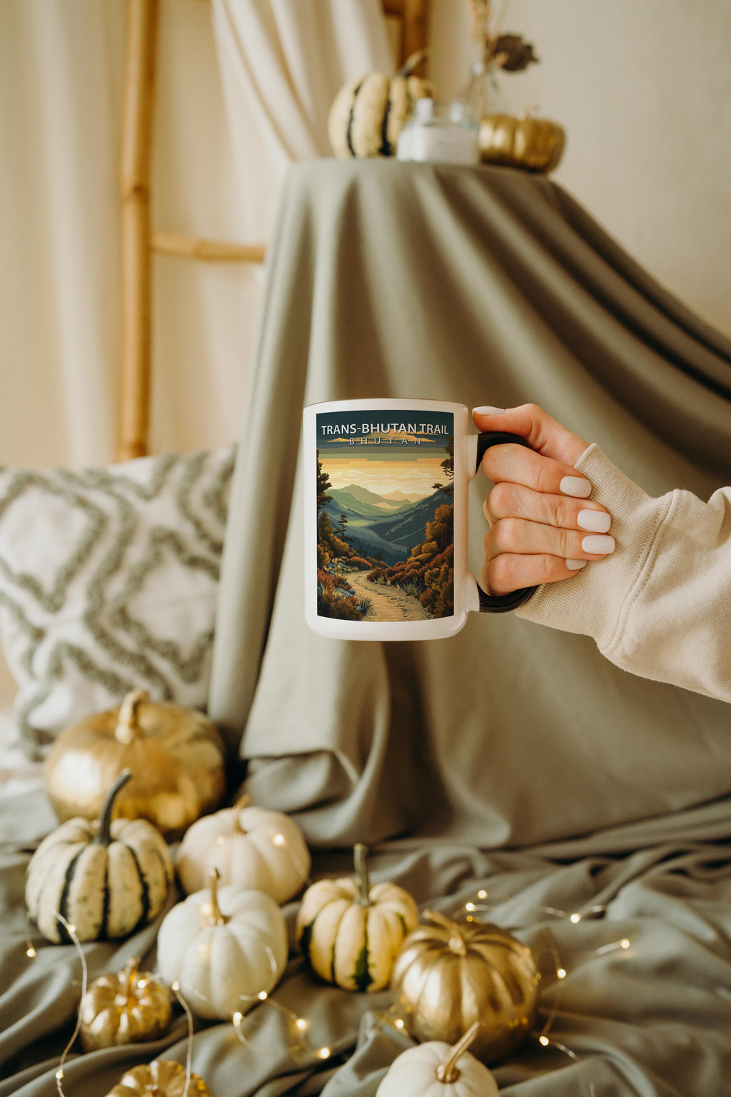 Trans-Bhutan Trail - Bhutan - Global Treasures Mug