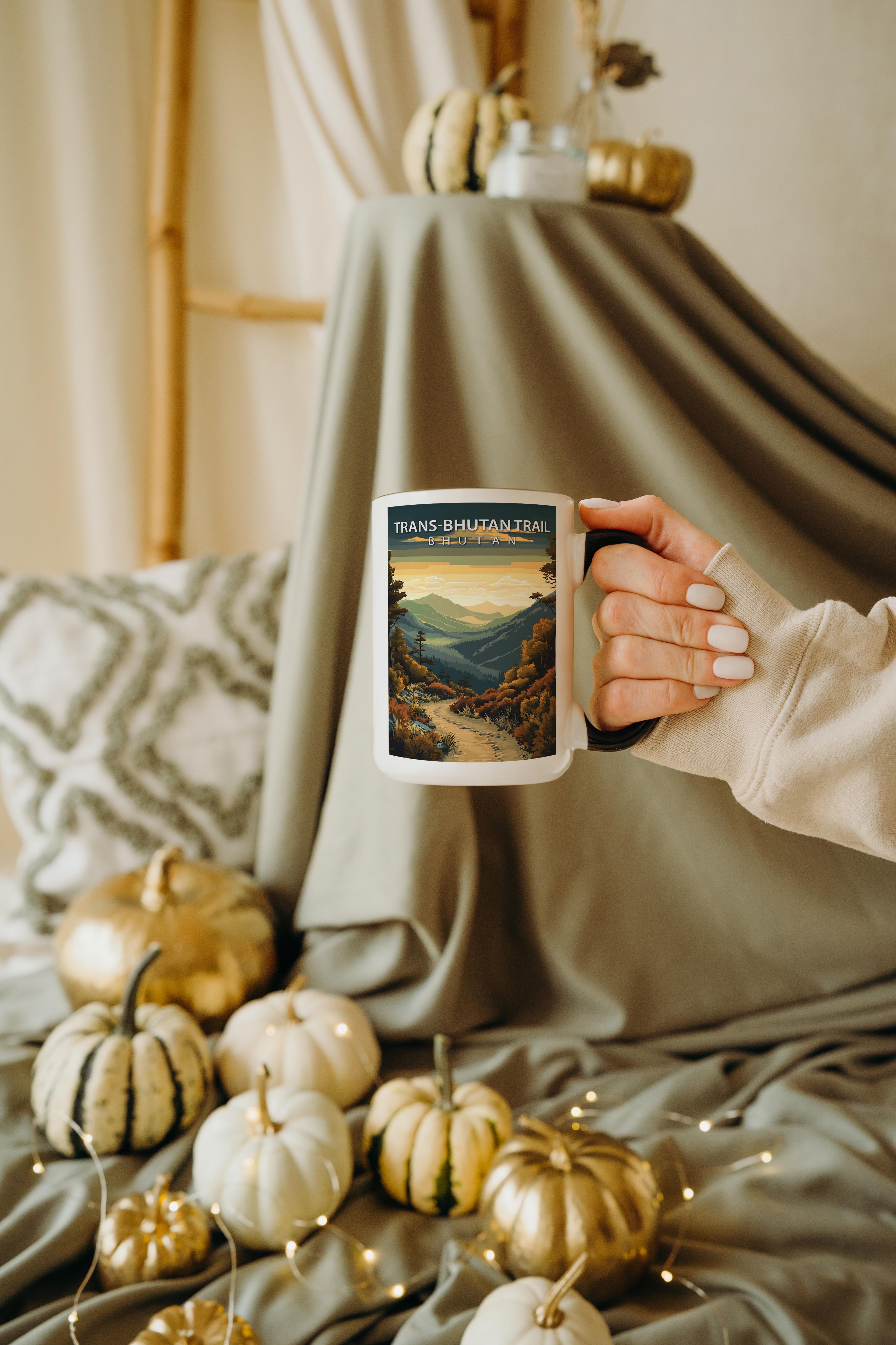 Trans-Bhutan Trail - Bhutan - Global Treasures Mug