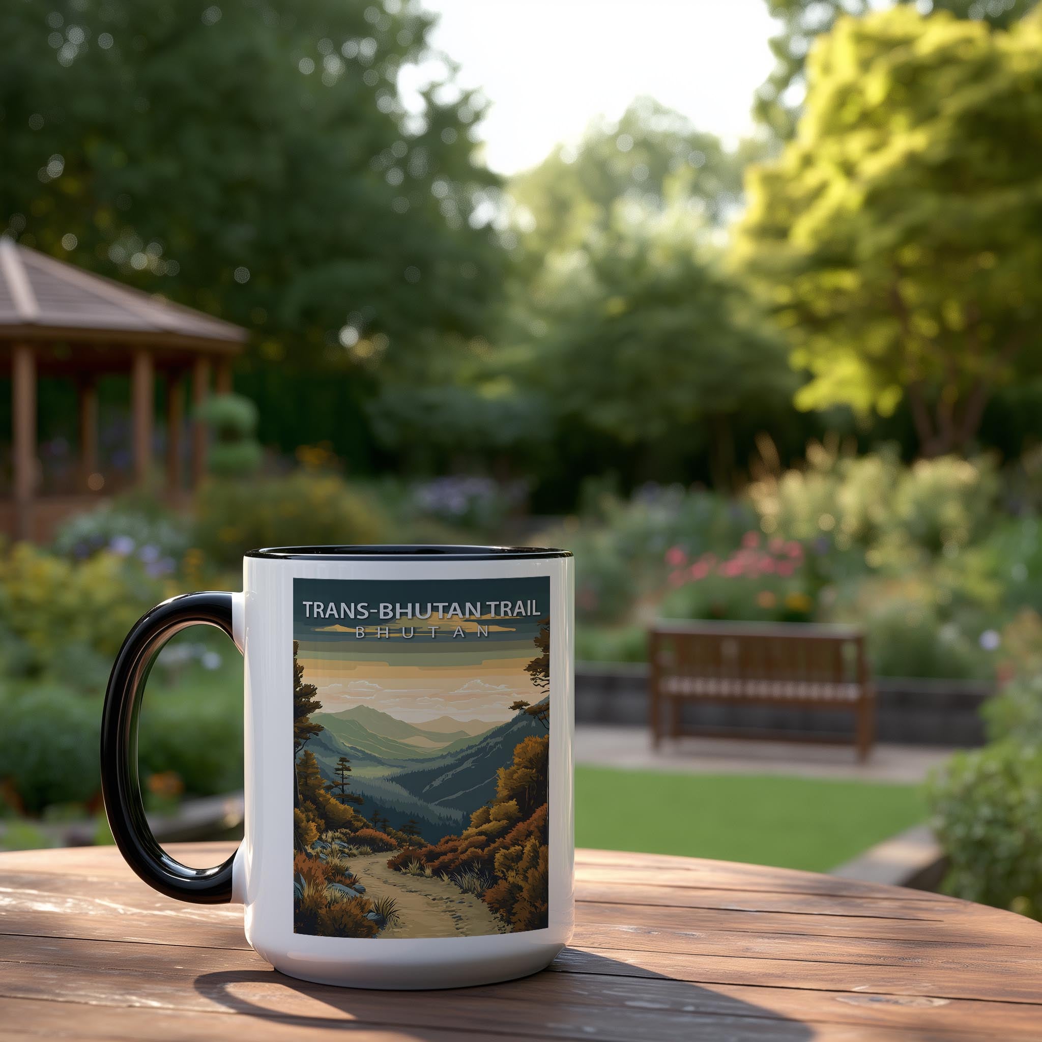 Trans-Bhutan Trail - Bhutan - Global Treasures Mug