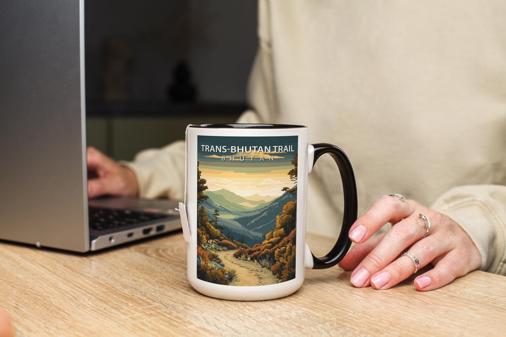 Trans-Bhutan Trail - Bhutan - Global Treasures Mug