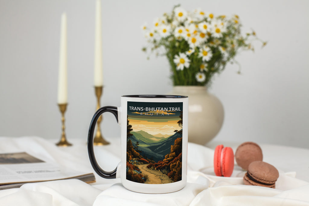 Trans-Bhutan Trail - Bhutan - Global Treasures Mug
