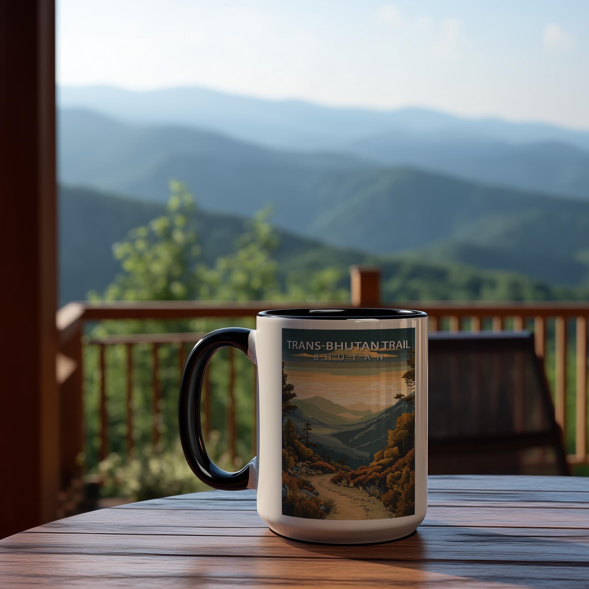 Trans-Bhutan Trail - Bhutan - Global Treasures Mug