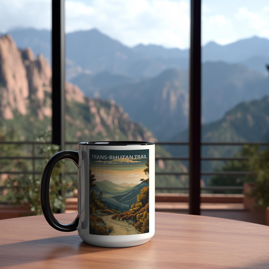 Trans-Bhutan Trail - Bhutan - Global Treasures Mug