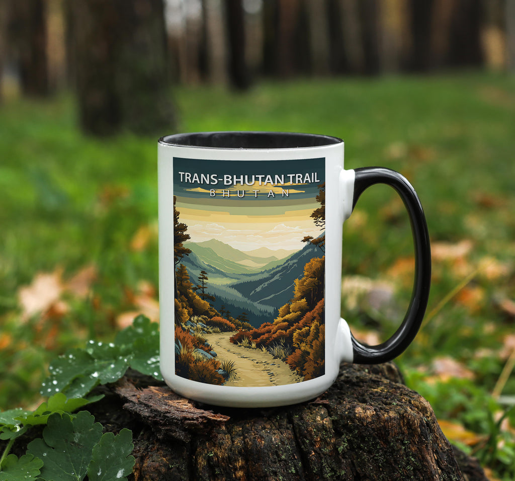 Trans-Bhutan Trail - Bhutan - Global Treasures Mug
