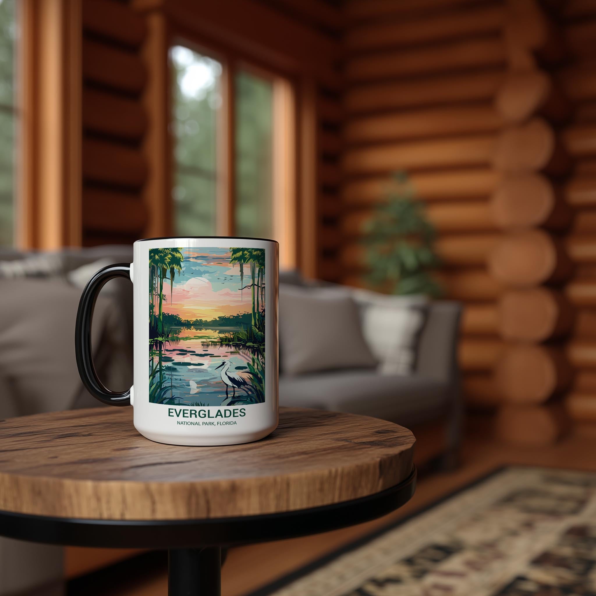 Everglades - Florida - US National Park Tourism Mug