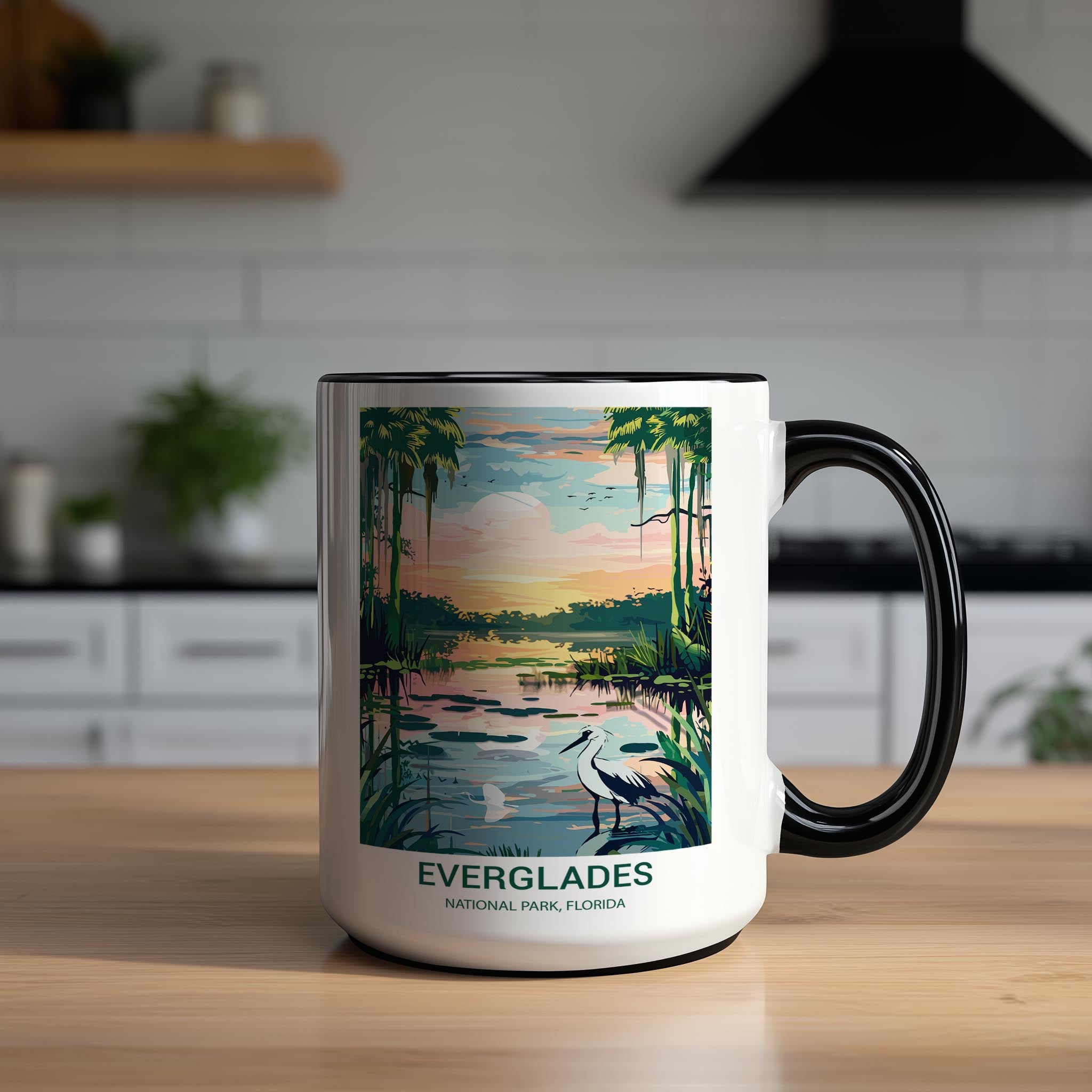 Everglades - Florida - US National Park Tourism Mug