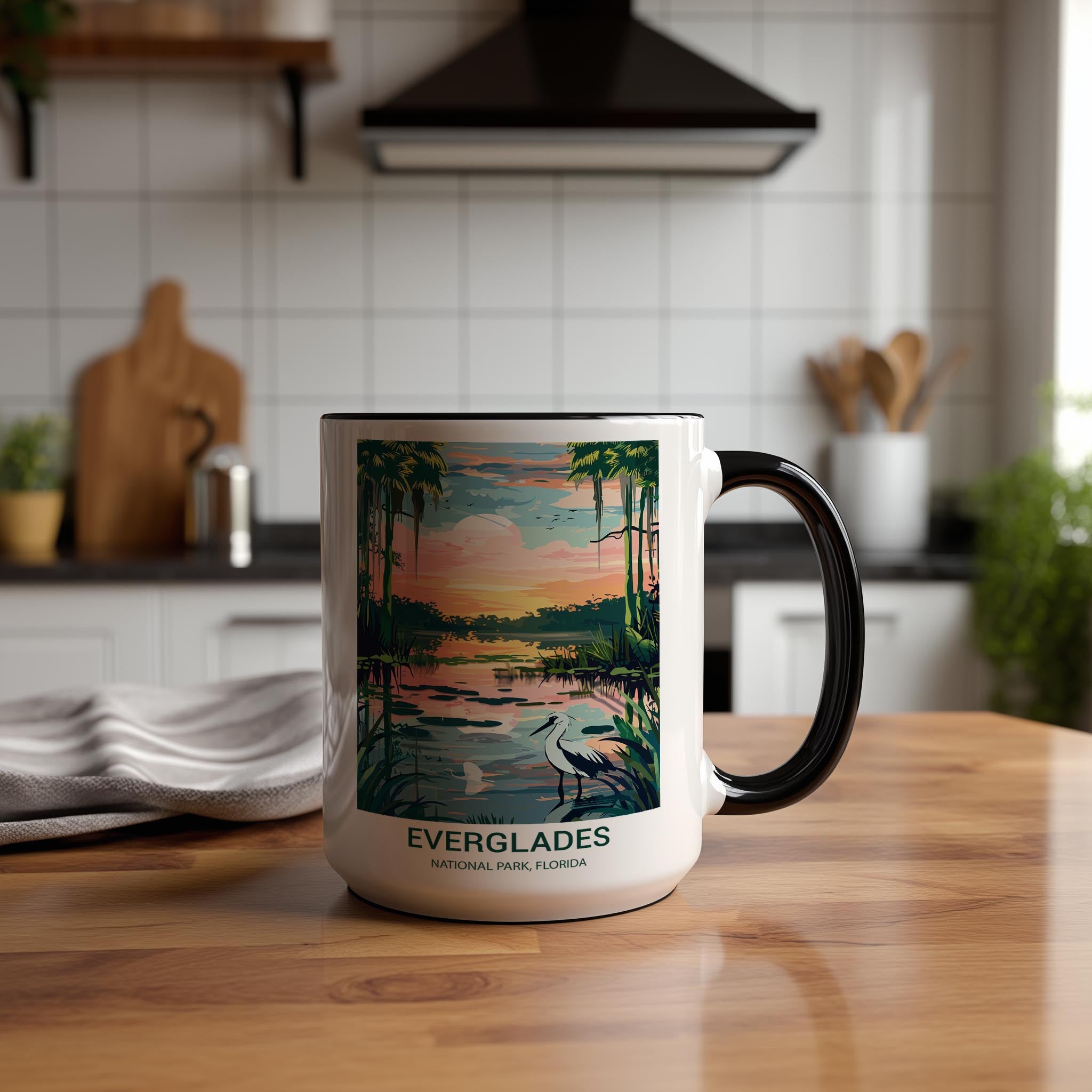Everglades - Florida - US National Park Tourism Mug