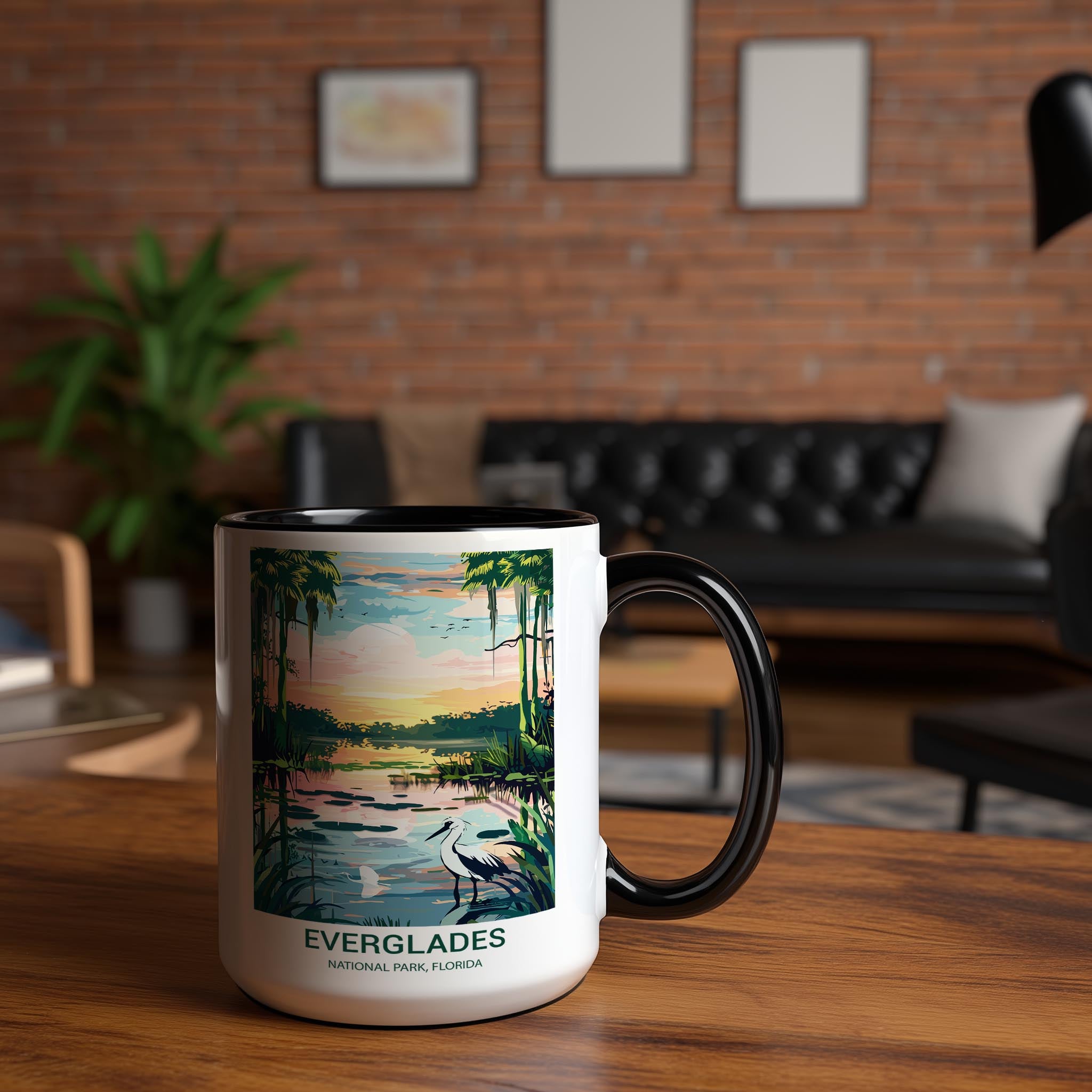Everglades - Florida - US National Park Tourism Mug