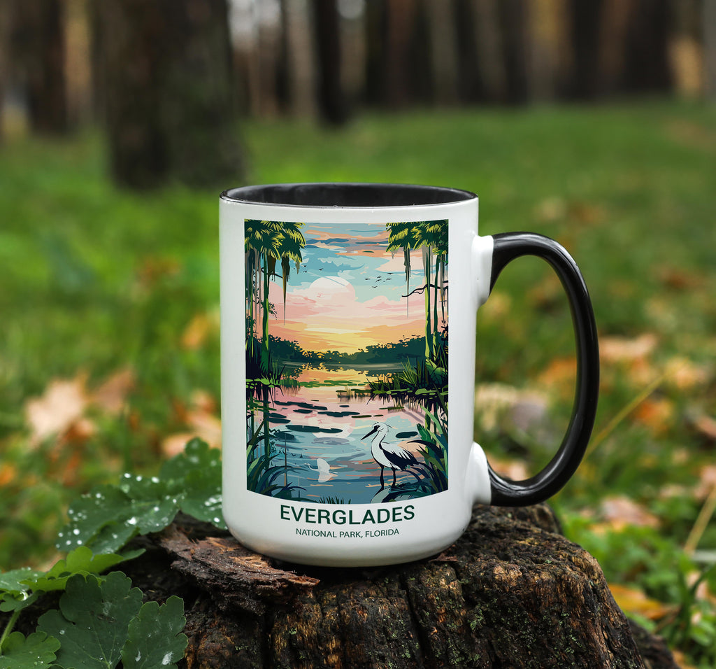 Everglades - Florida - US National Park Tourism Mug