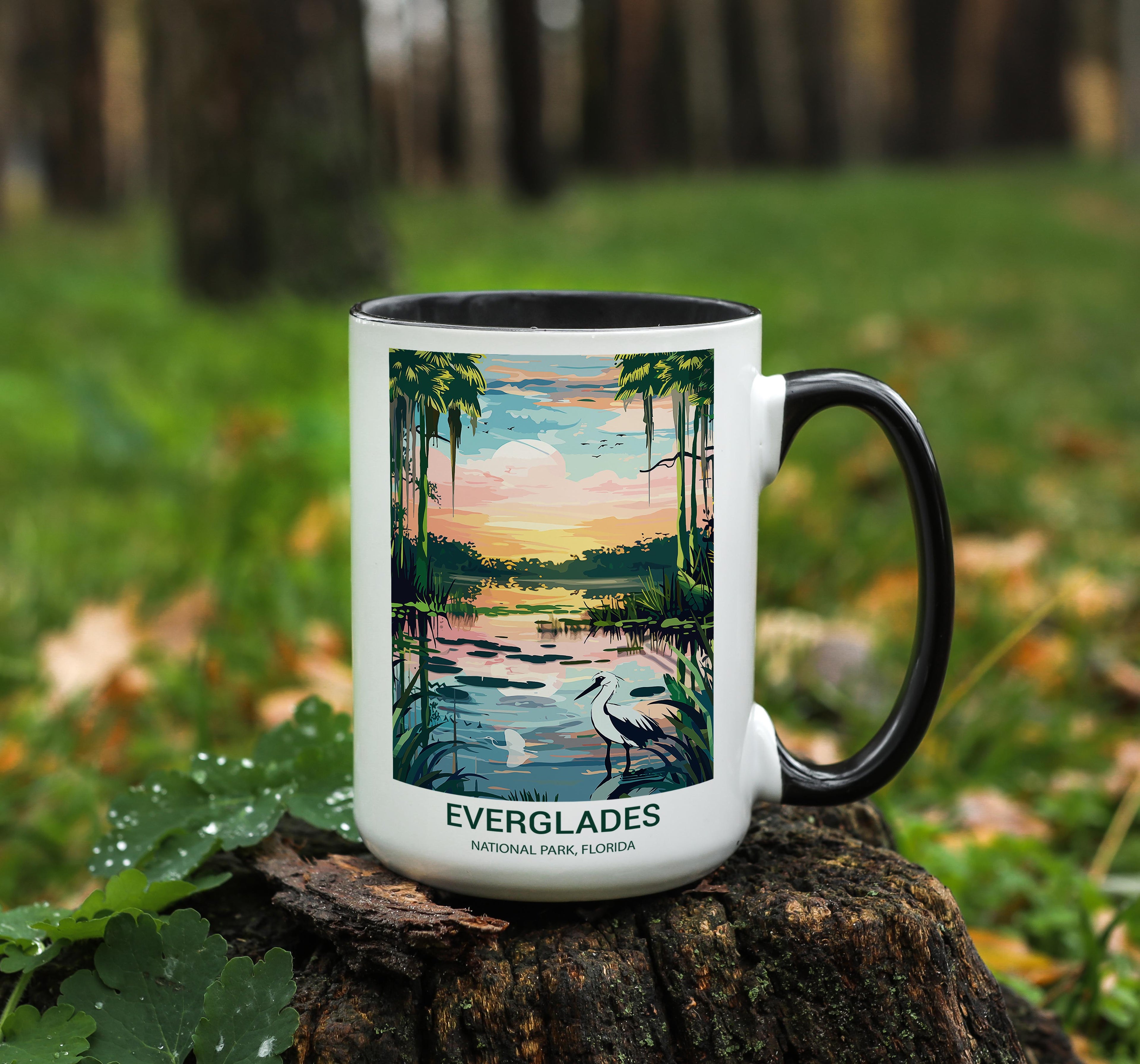 Everglades - Florida - US National Park Tourism Mug