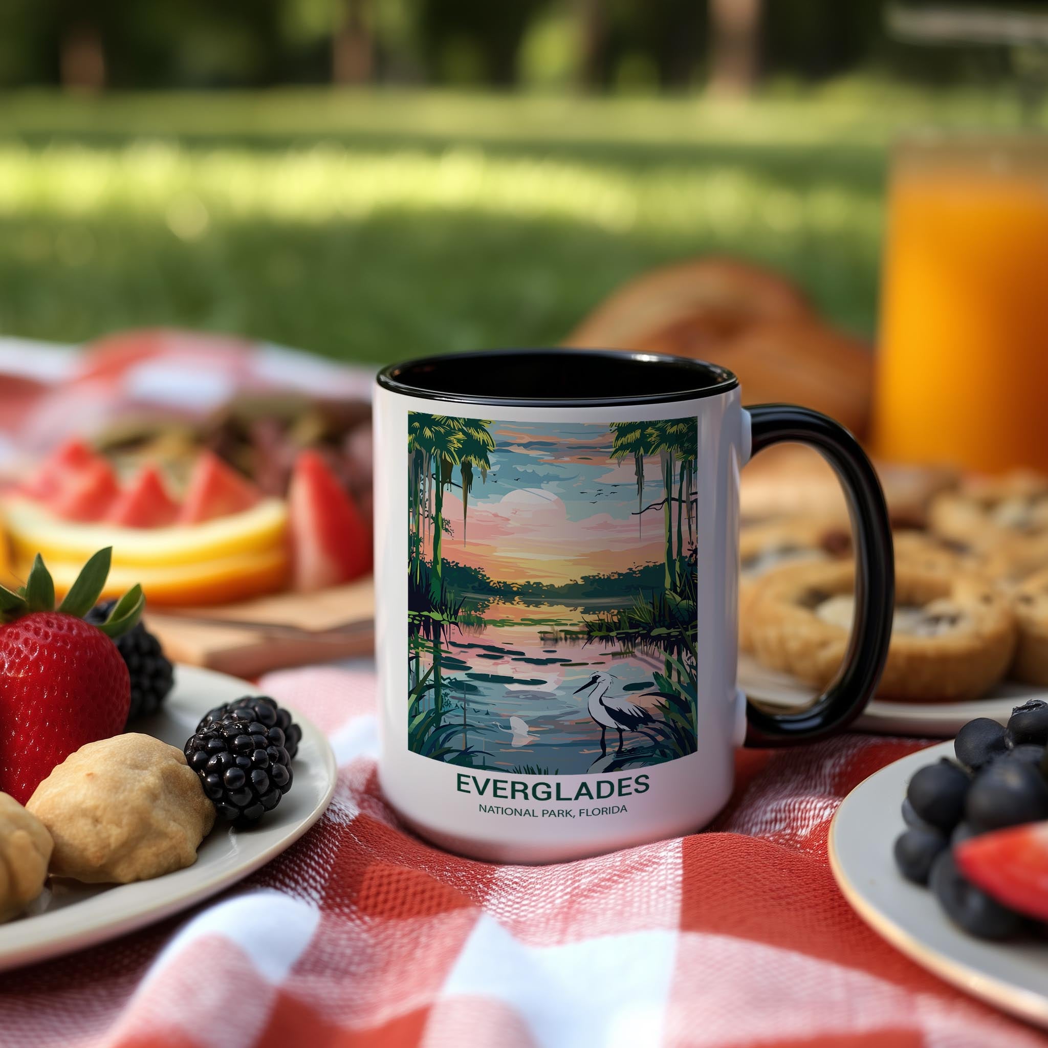 Everglades - Florida - US National Park Tourism Mug