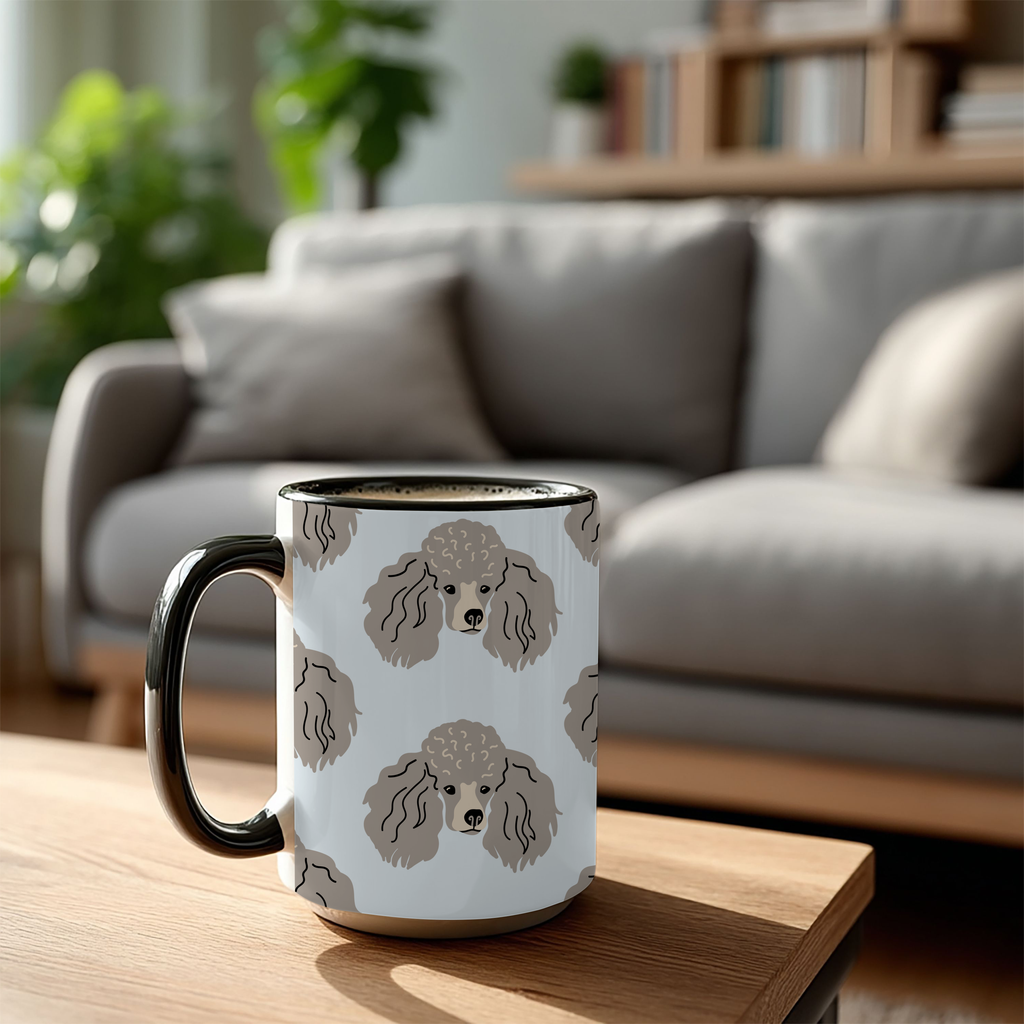 Poodle Dog Doodle Design 15oz Mug