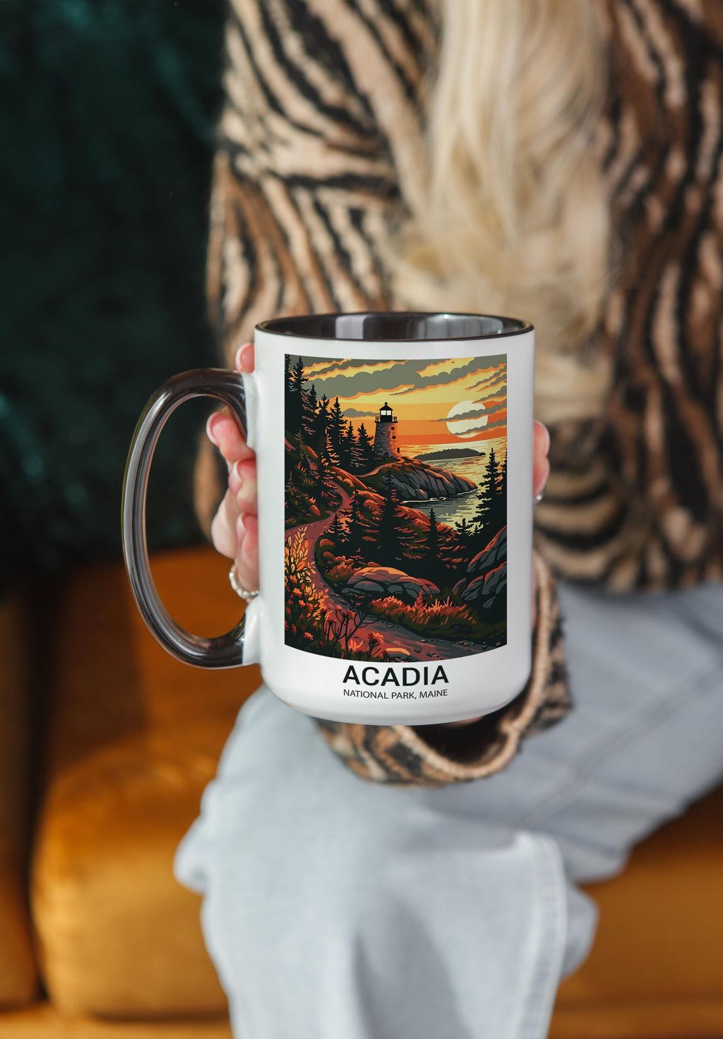 Acadia - Maine - US National Park Tourism Mug