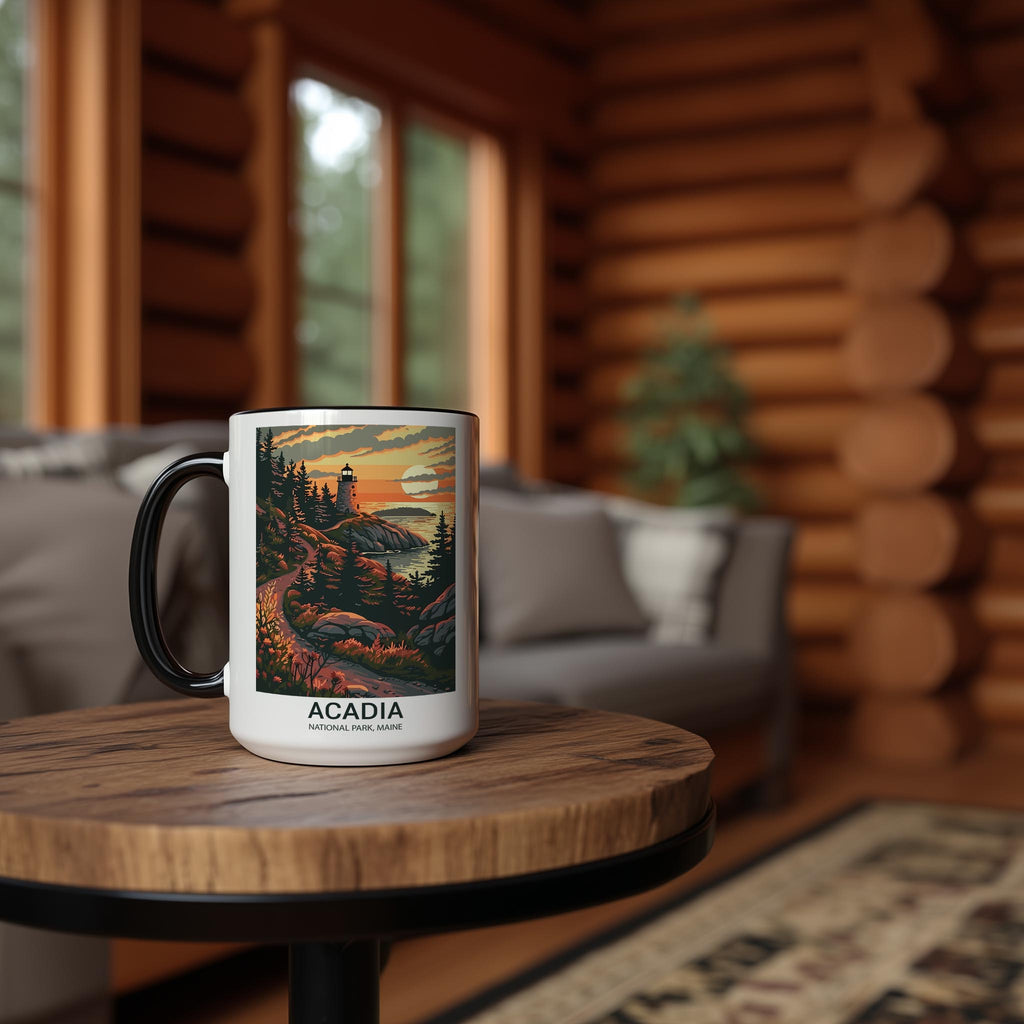 Acadia - Maine - US National Park Tourism Mug
