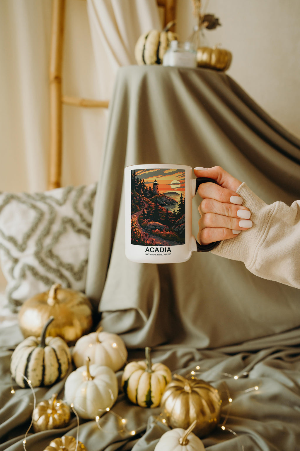 Acadia - Maine - US National Park Tourism Mug