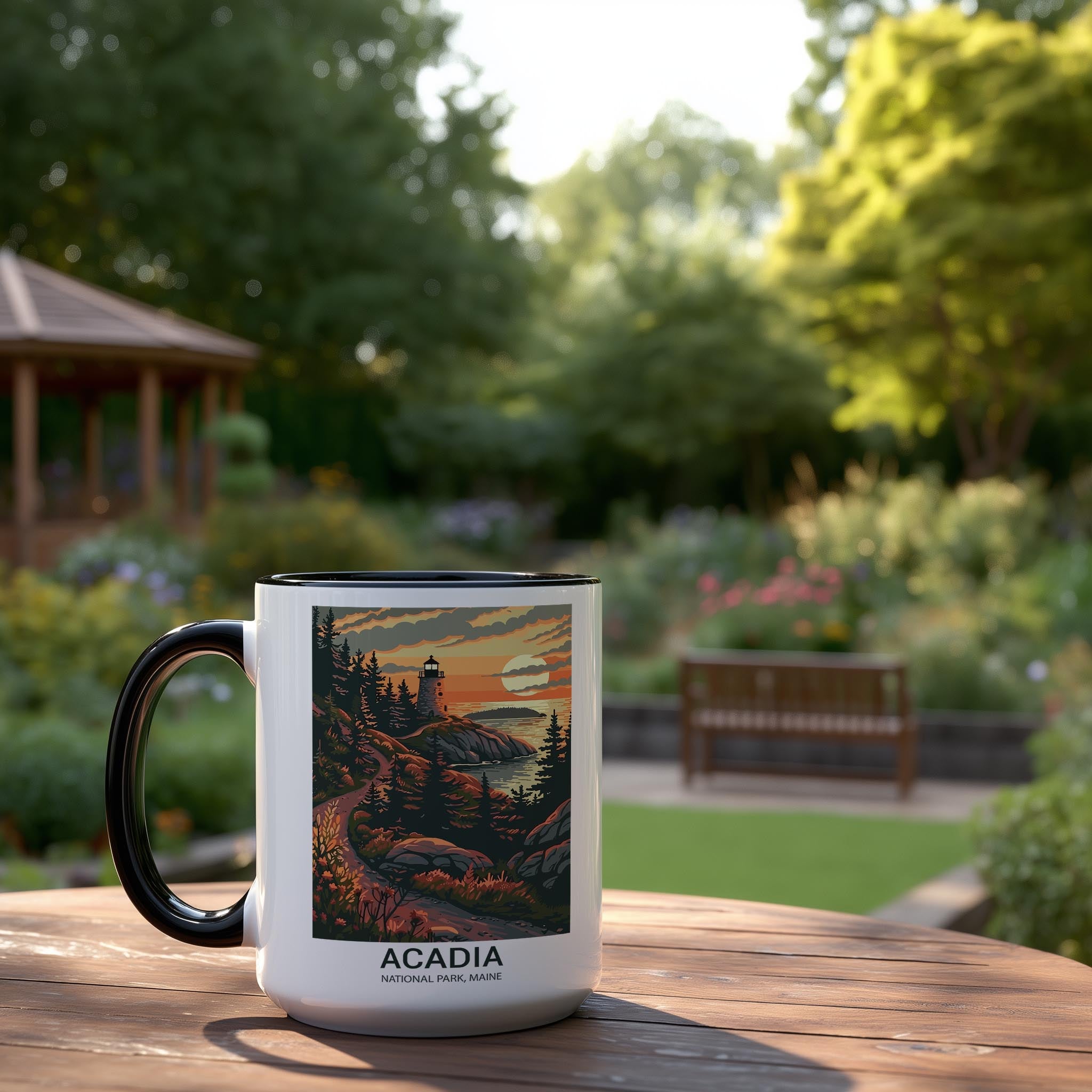 Acadia - Maine - US National Park Tourism Mug