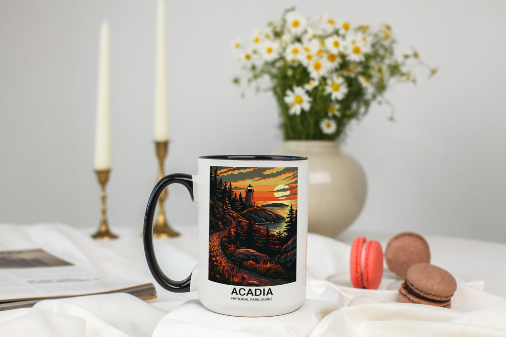 Acadia - Maine - US National Park Tourism Mug