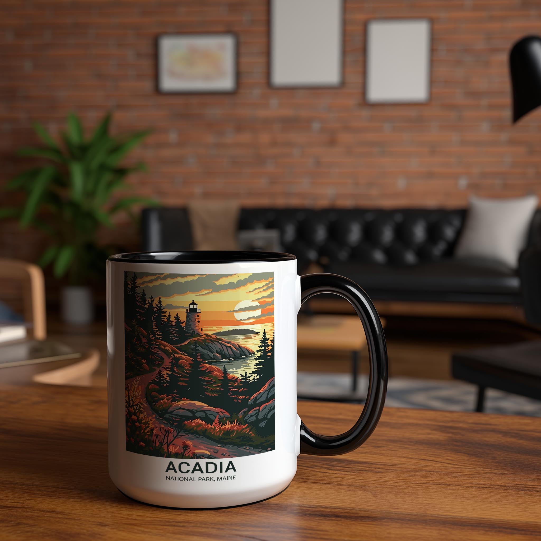 Acadia - Maine - US National Park Tourism Mug