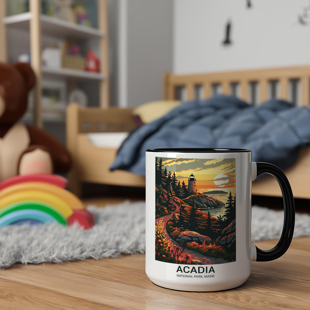 Acadia - Maine - US National Park Tourism Mug