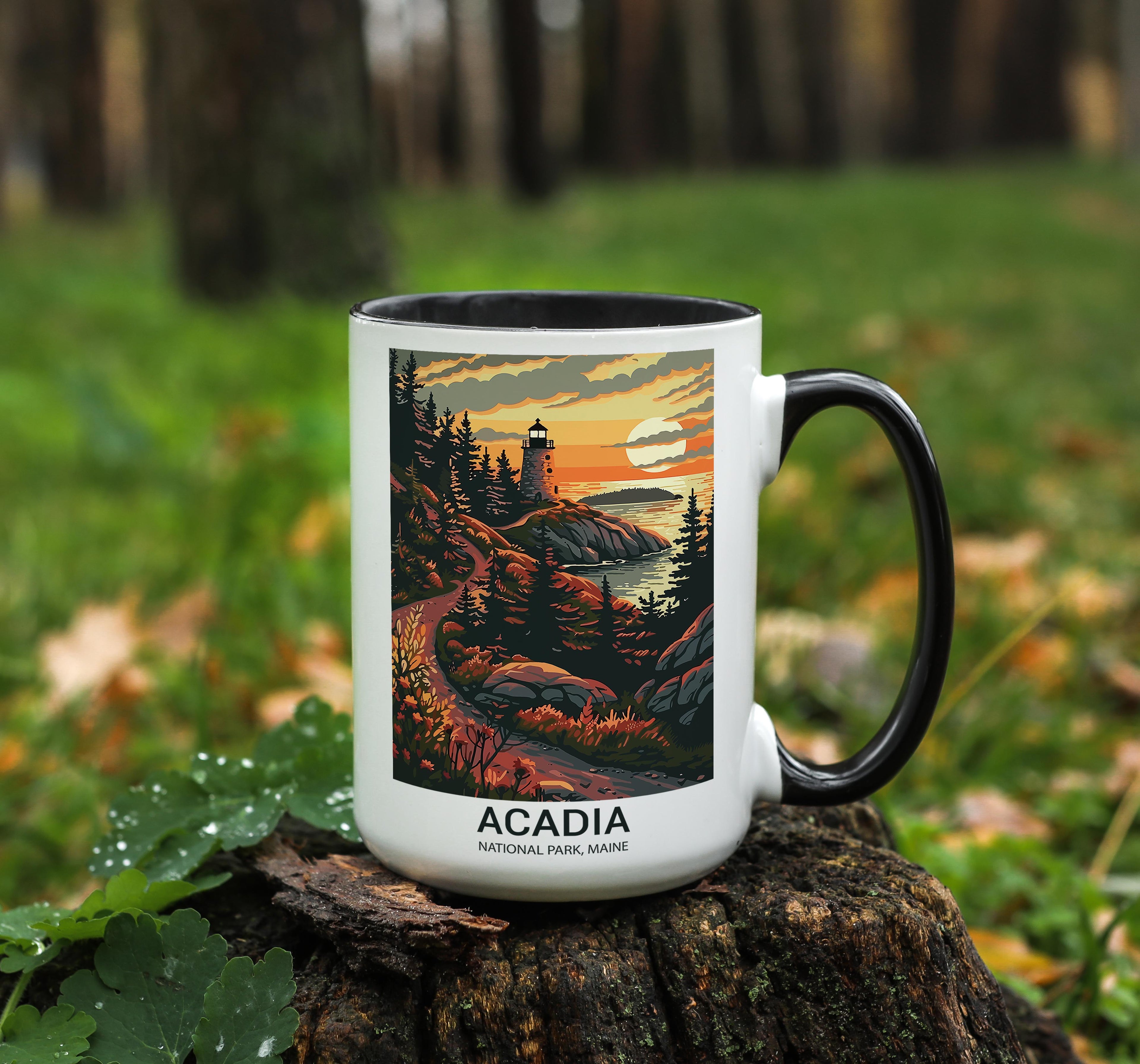 Acadia - Maine - US National Park Tourism Mug