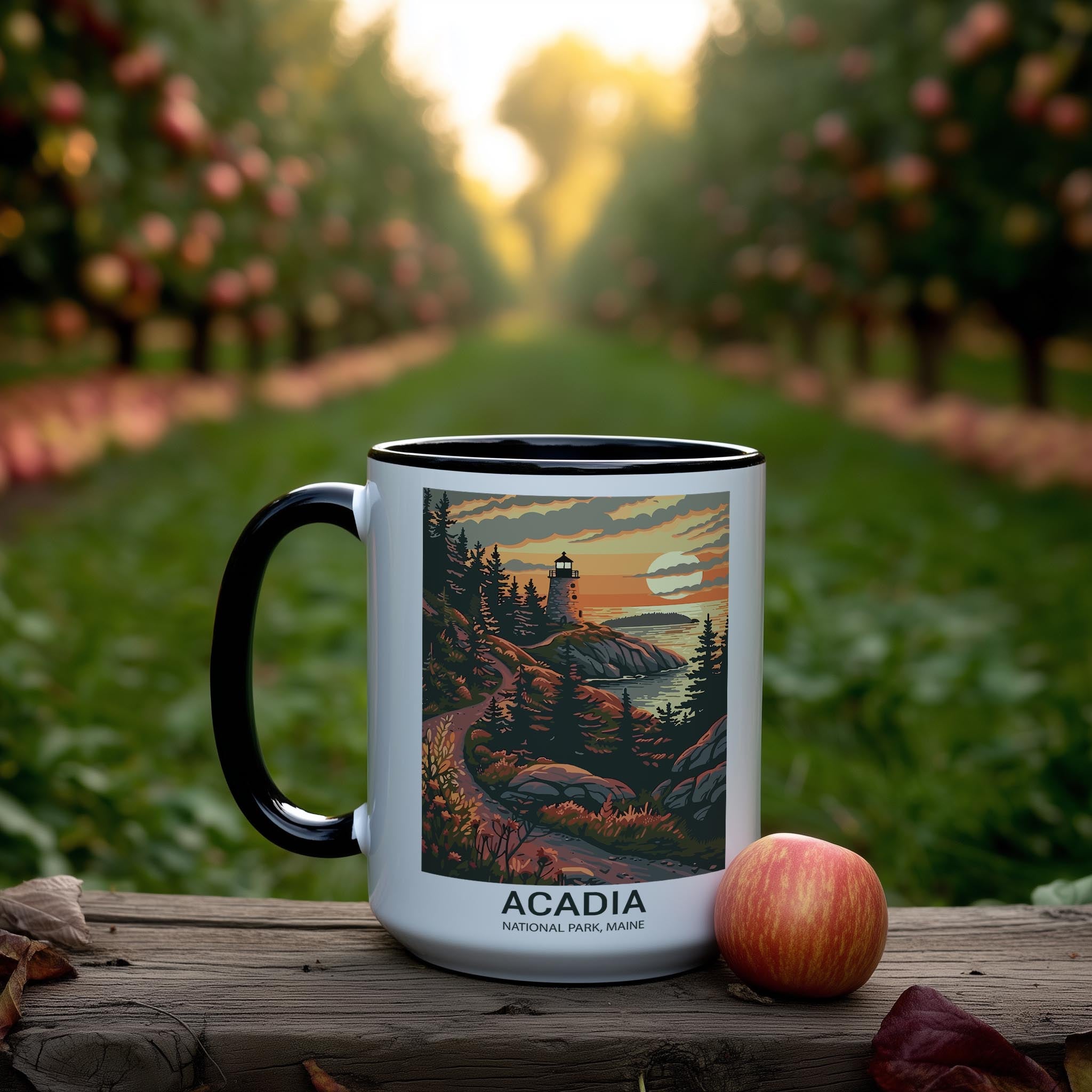 Acadia - Maine - US National Park Tourism Mug