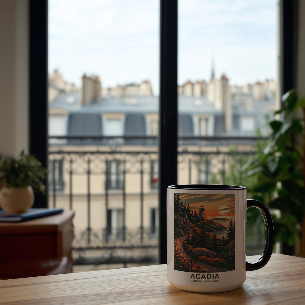 Acadia - Maine - US National Park Tourism Mug