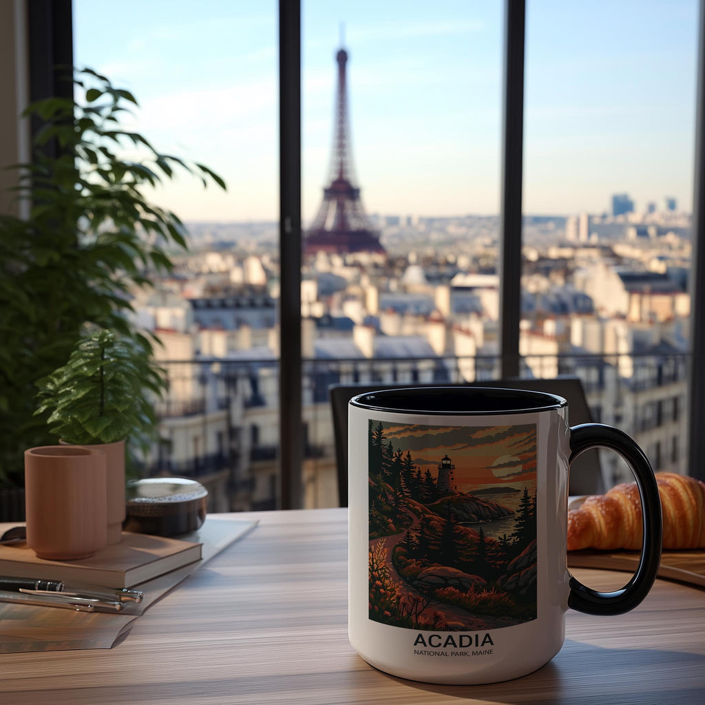 Acadia - Maine - US National Park Tourism Mug