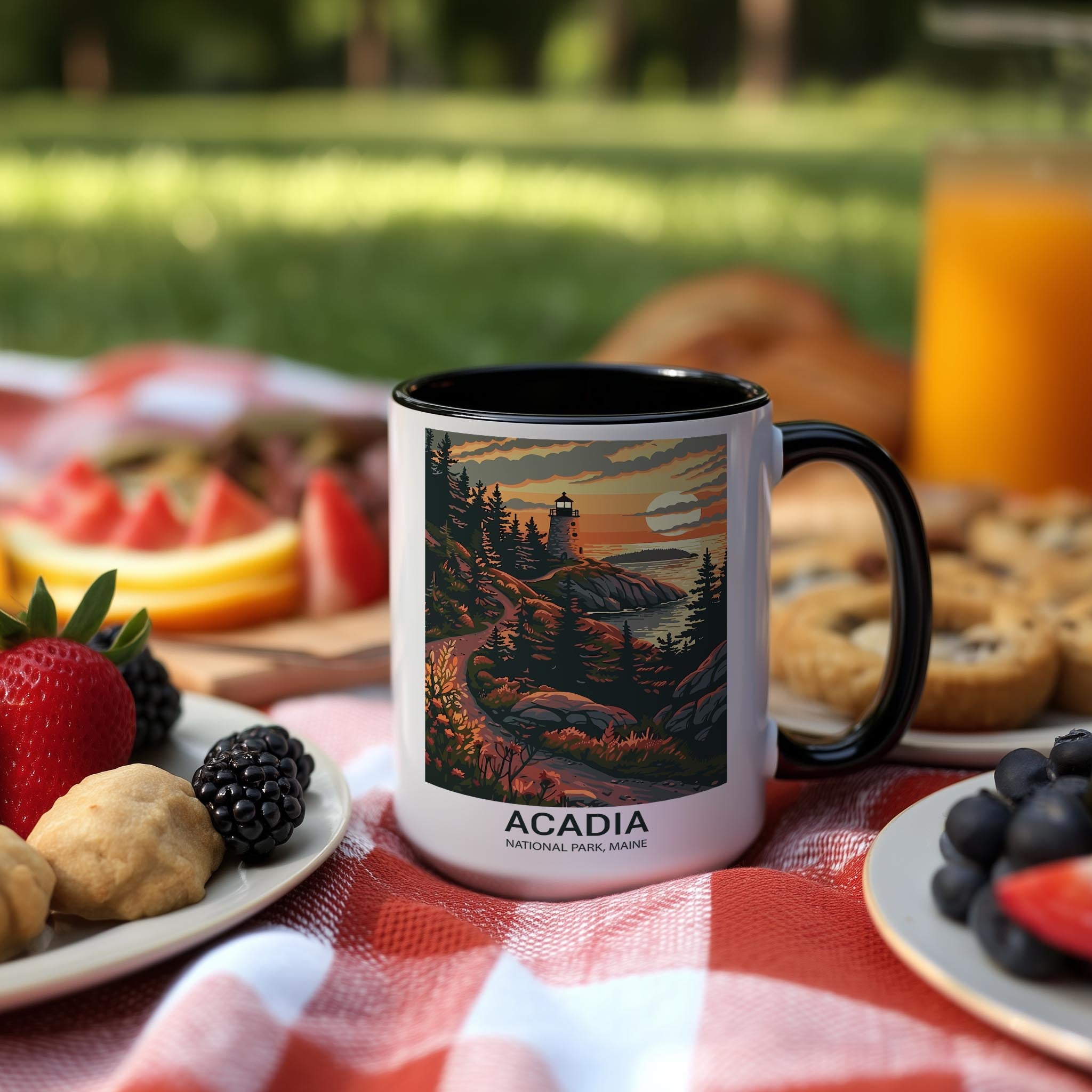 Acadia - Maine - US National Park Tourism Mug