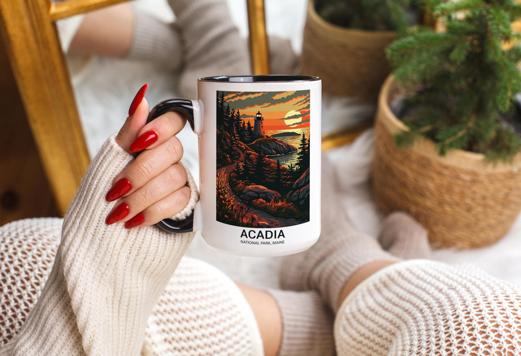 Acadia - Maine - US National Park Tourism Mug