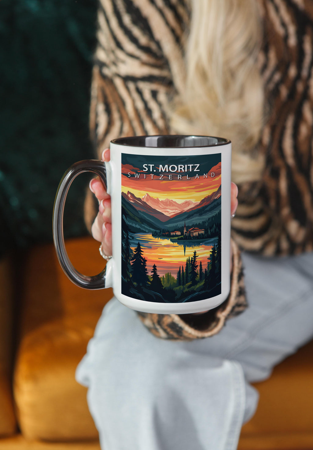 St. Moritz - Switzerland - Global Treasures Mug