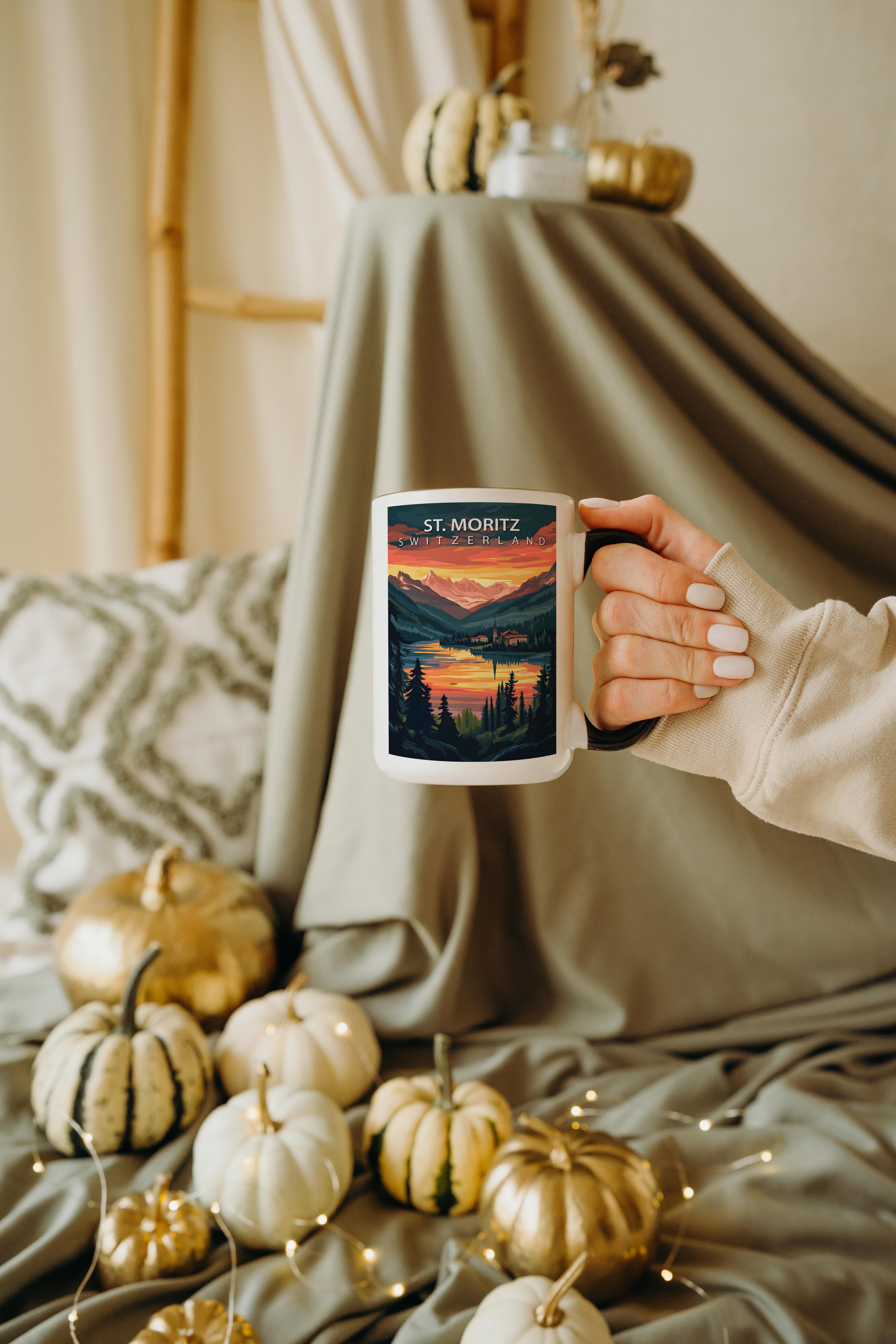 St. Moritz - Switzerland - Global Treasures Mug