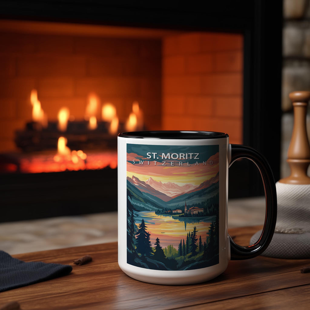 St. Moritz - Switzerland - Global Treasures Mug