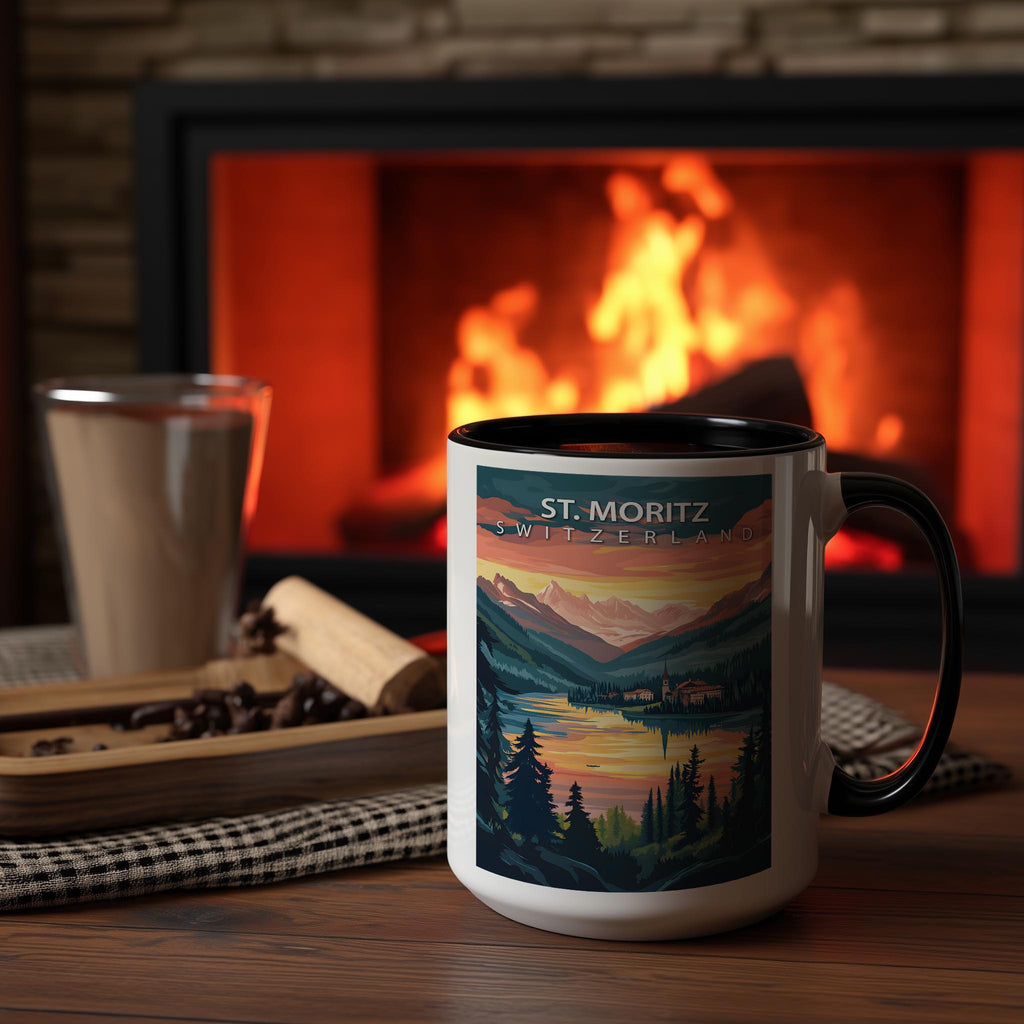 St. Moritz - Switzerland - Global Treasures Mug