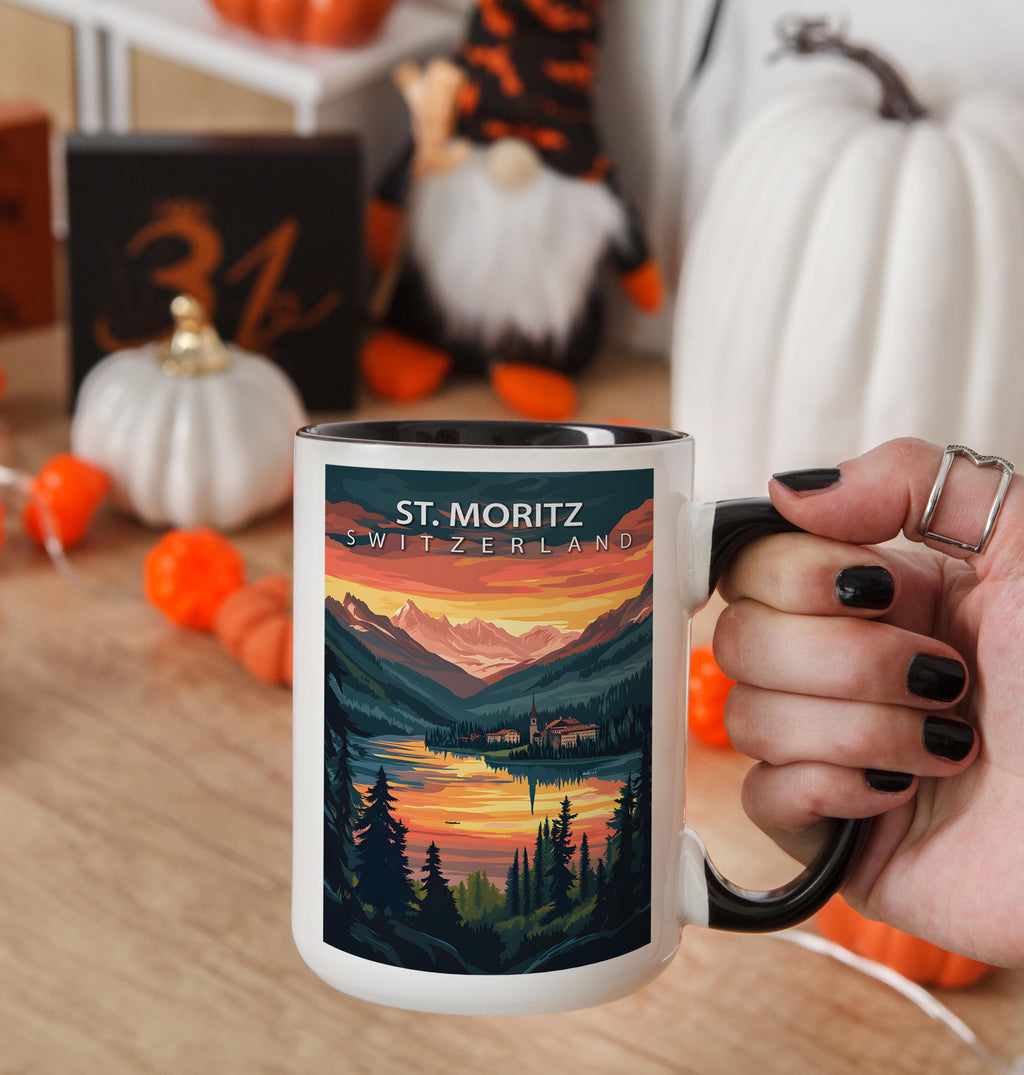St. Moritz - Switzerland - Global Treasures Mug