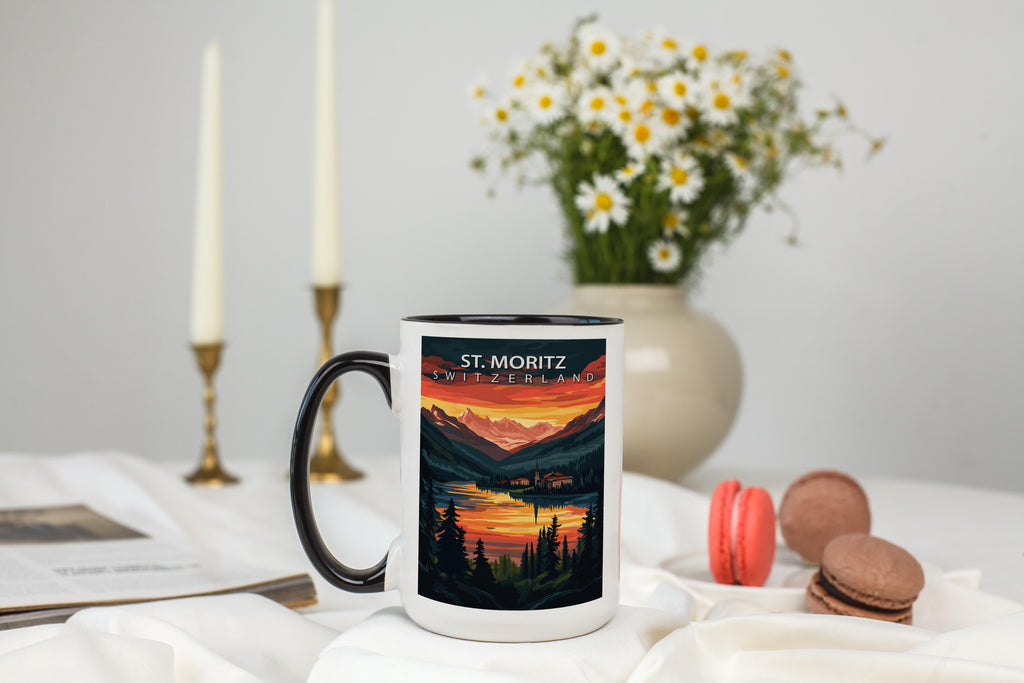 St. Moritz - Switzerland - Global Treasures Mug