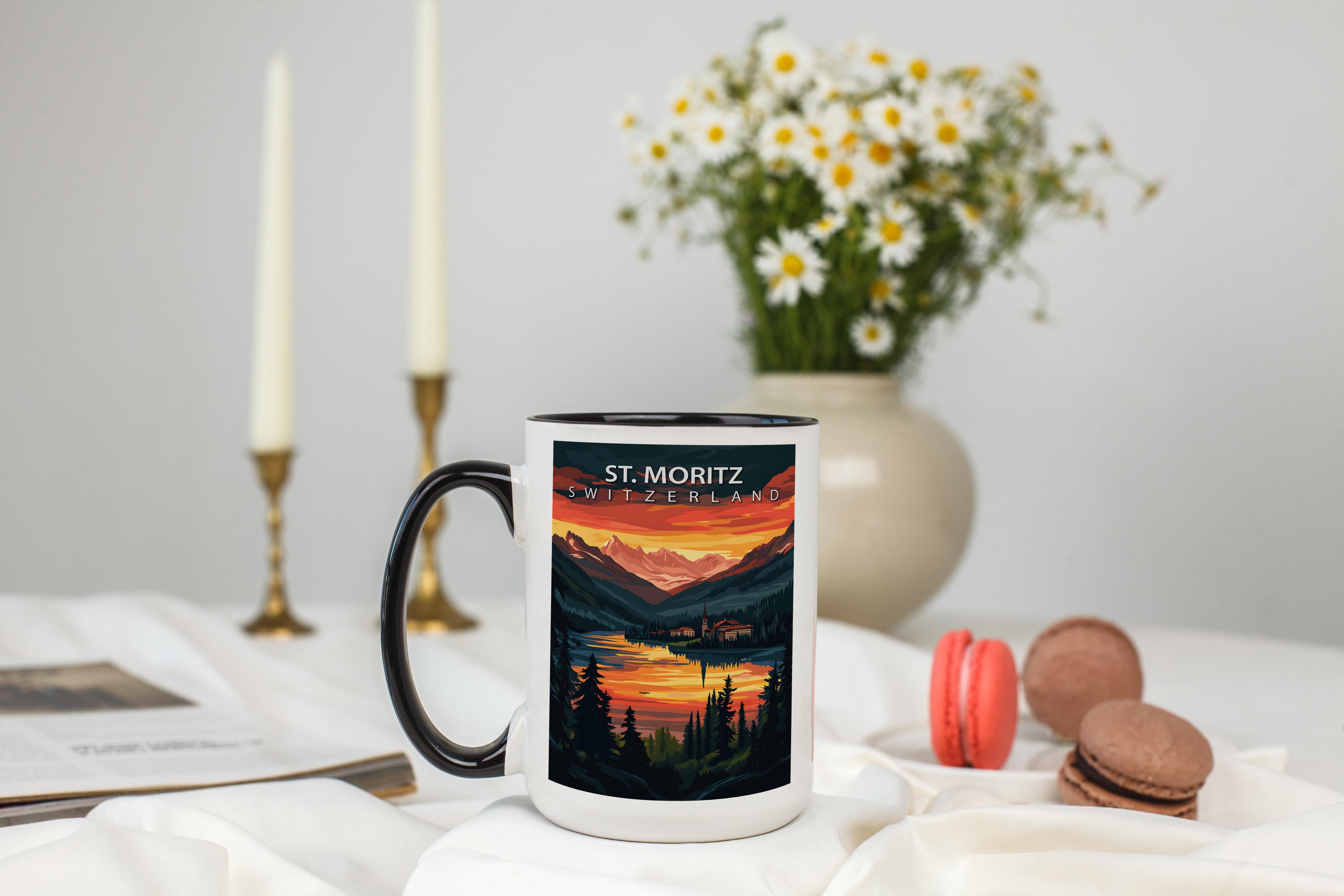 St. Moritz - Switzerland - Global Treasures Mug