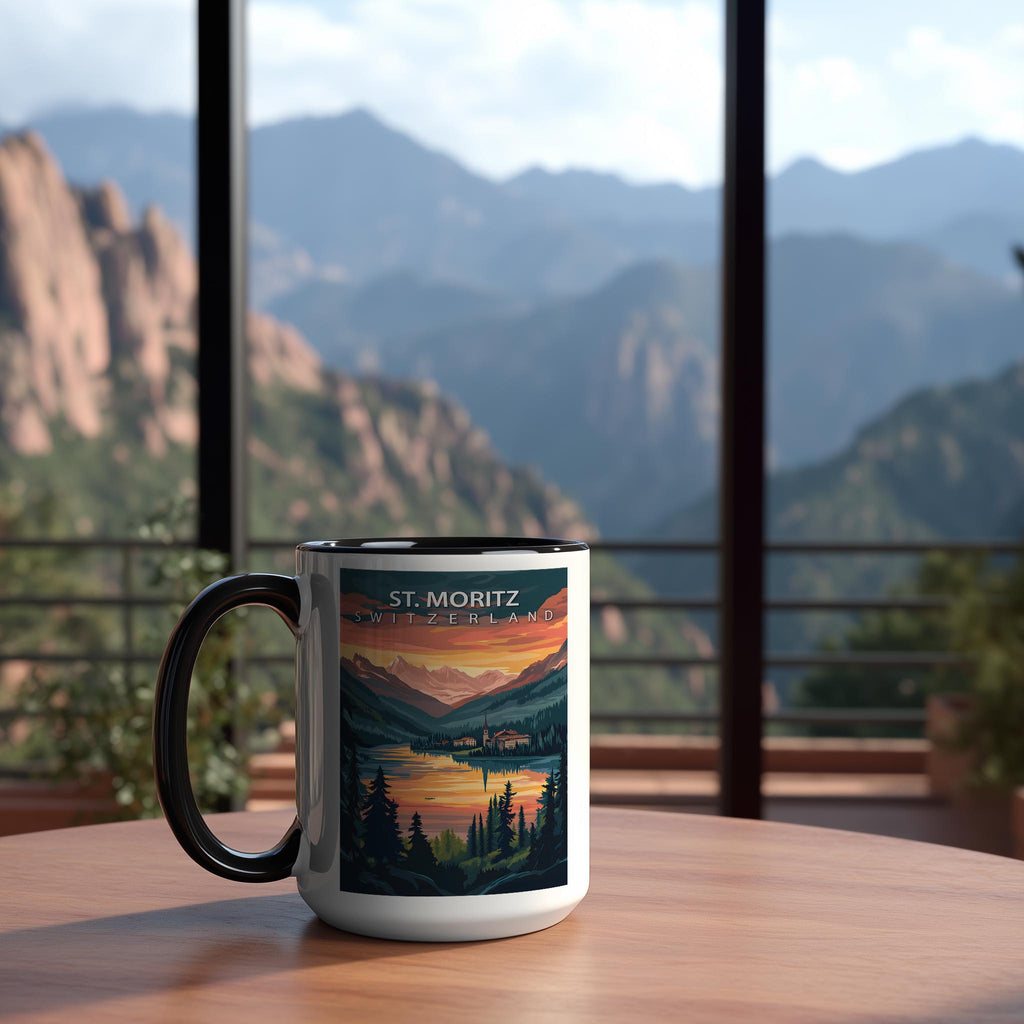 St. Moritz - Switzerland - Global Treasures Mug