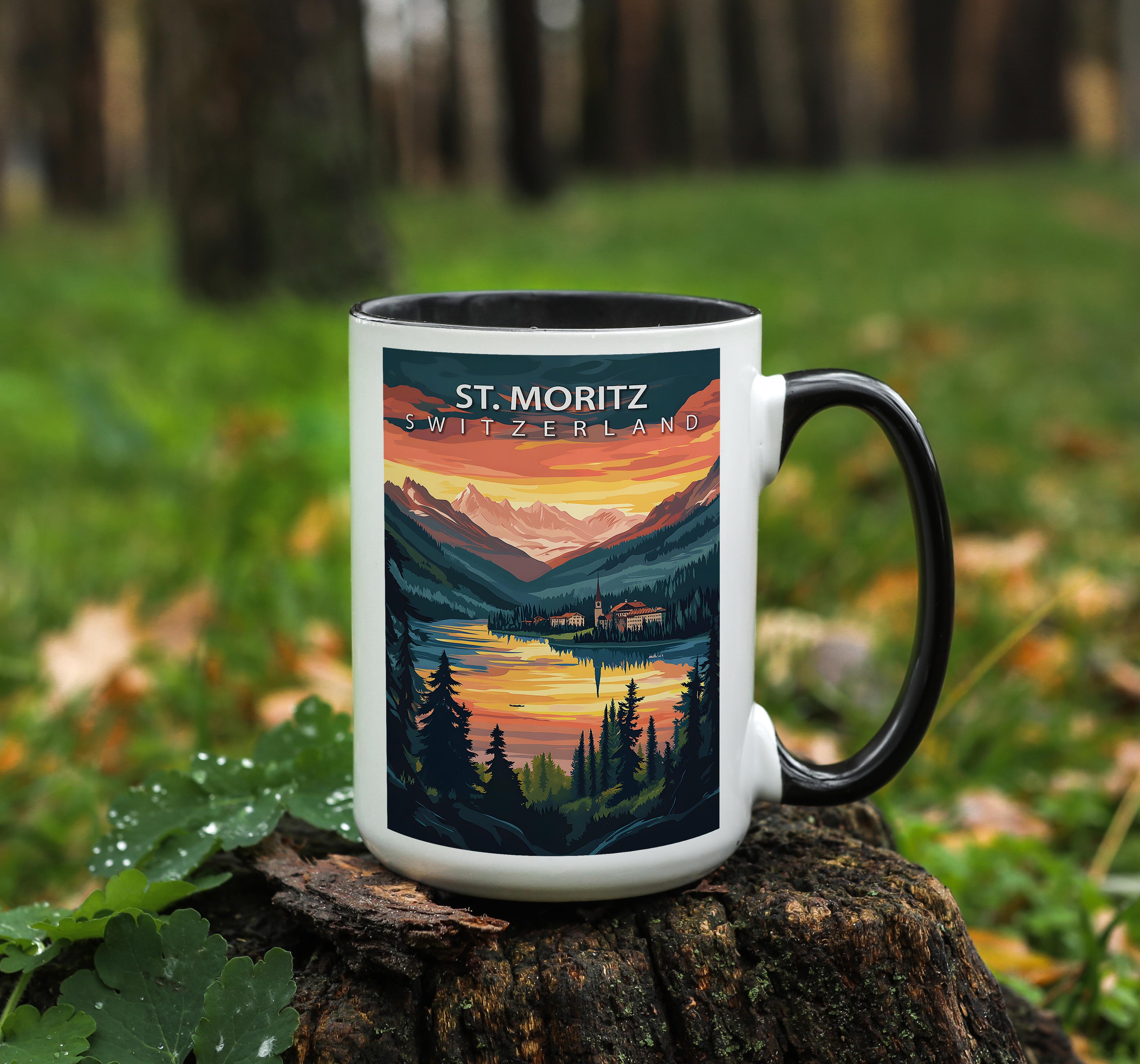 St. Moritz - Switzerland - Global Treasures Mug