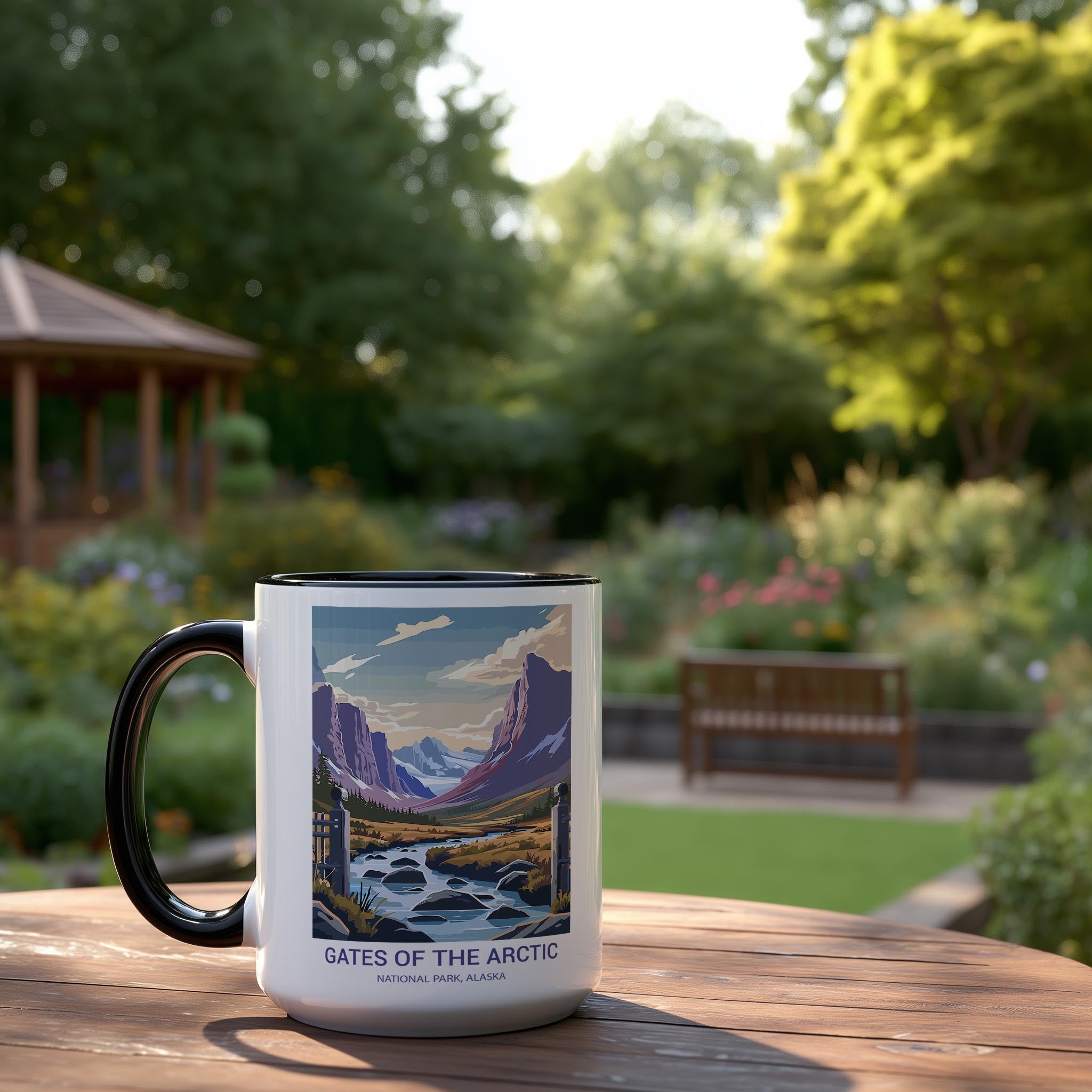 Gates of the Arctic - Alaska - US National Park Tourism Mug