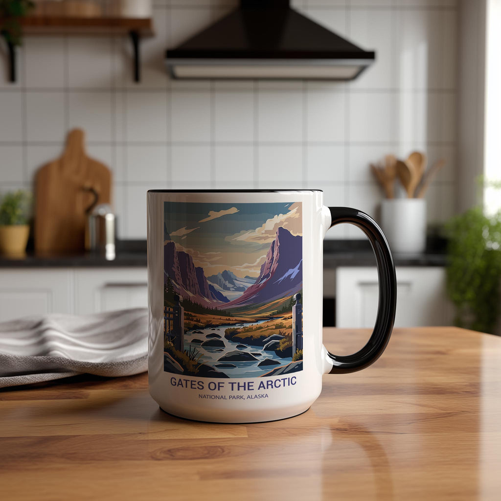 Gates of the Arctic - Alaska - US National Park Tourism Mug