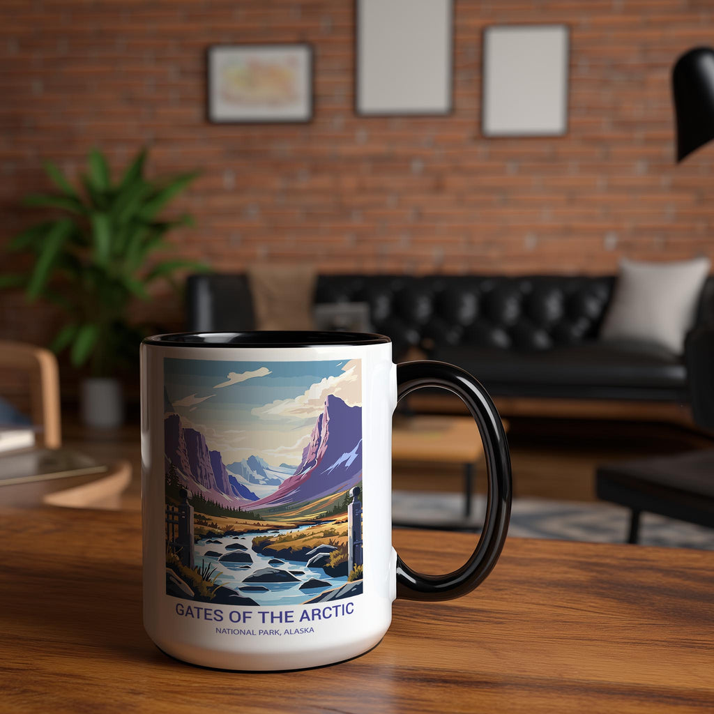 Gates of the Arctic - Alaska - US National Park Tourism Mug