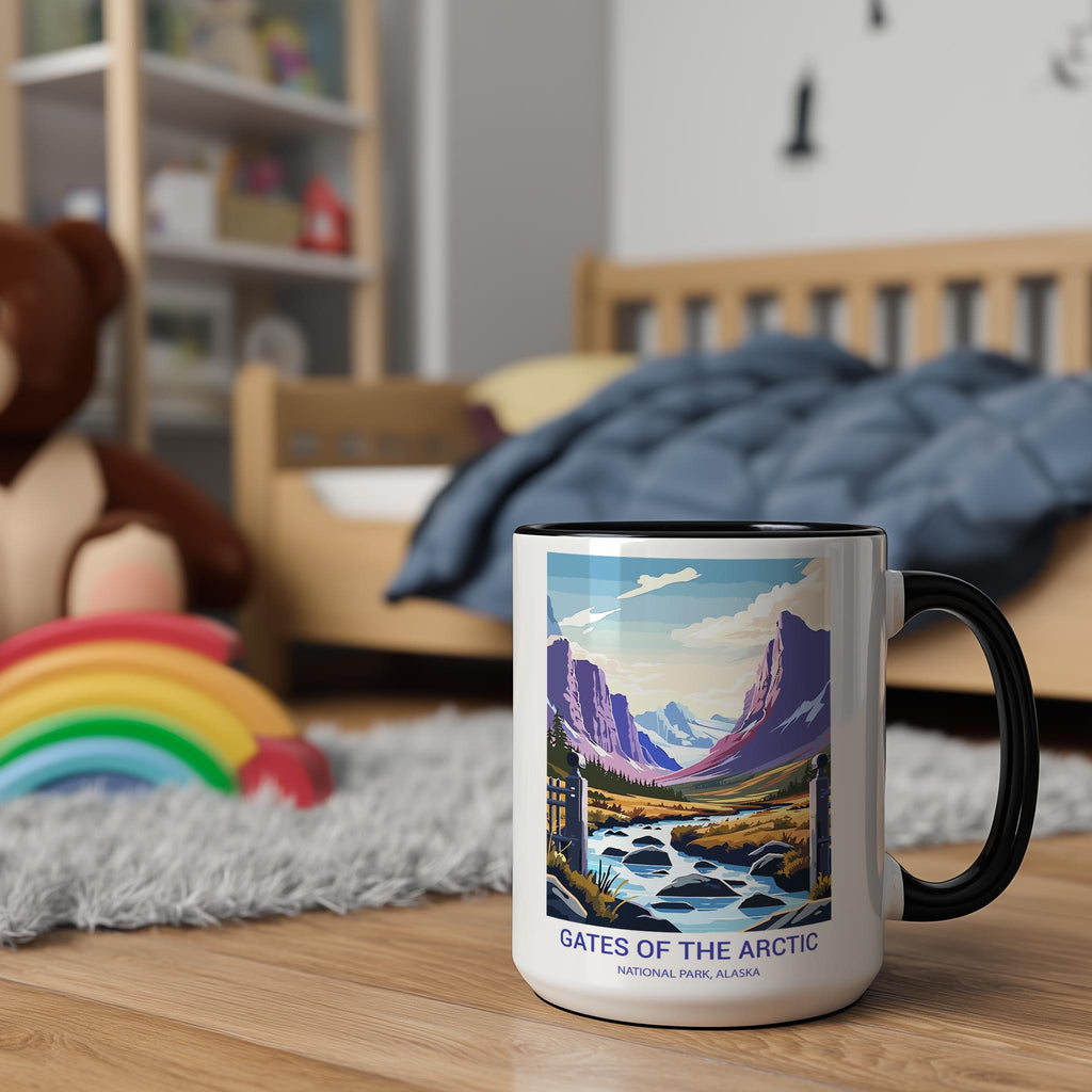 Gates of the Arctic - Alaska - US National Park Tourism Mug