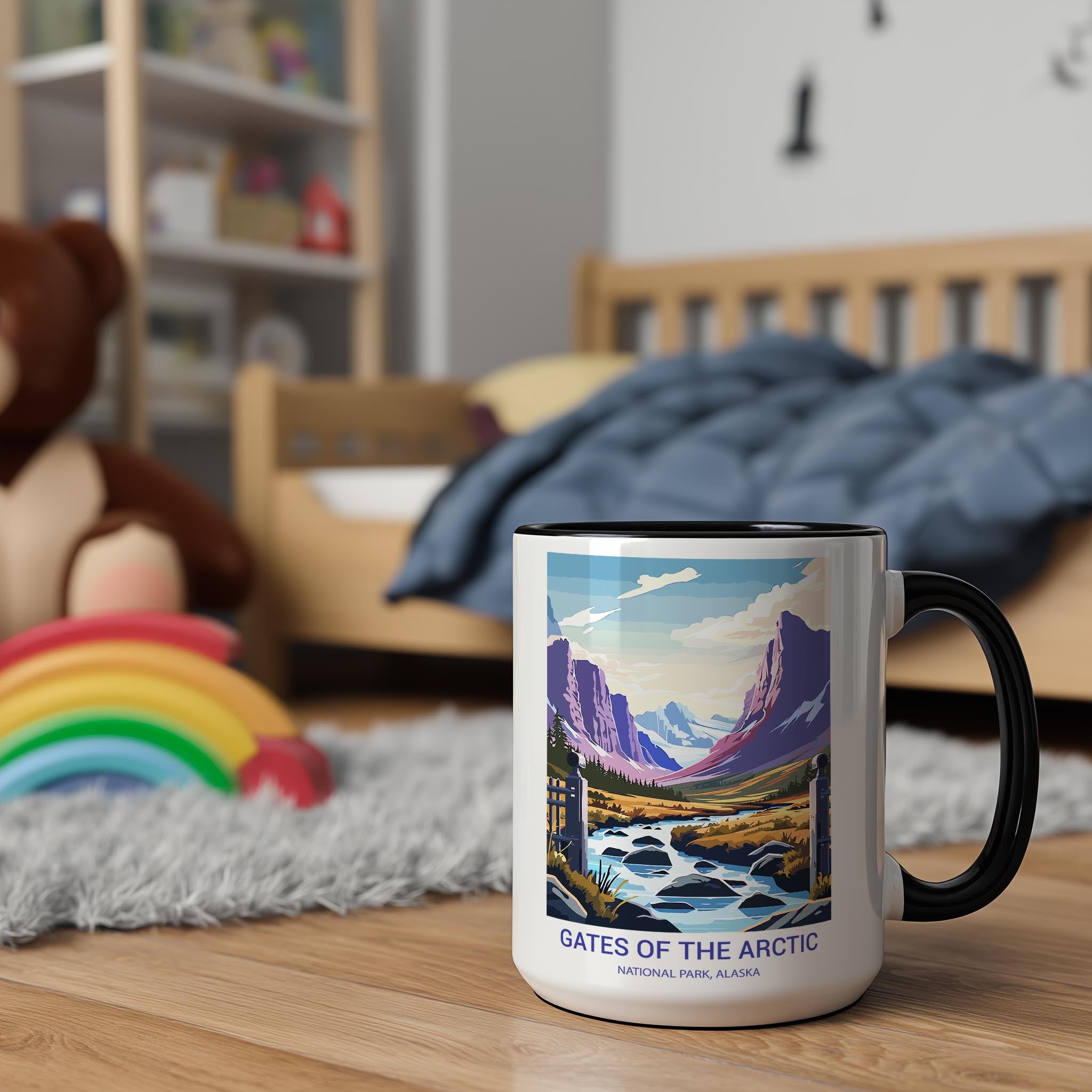 Gates of the Arctic - Alaska - US National Park Tourism Mug