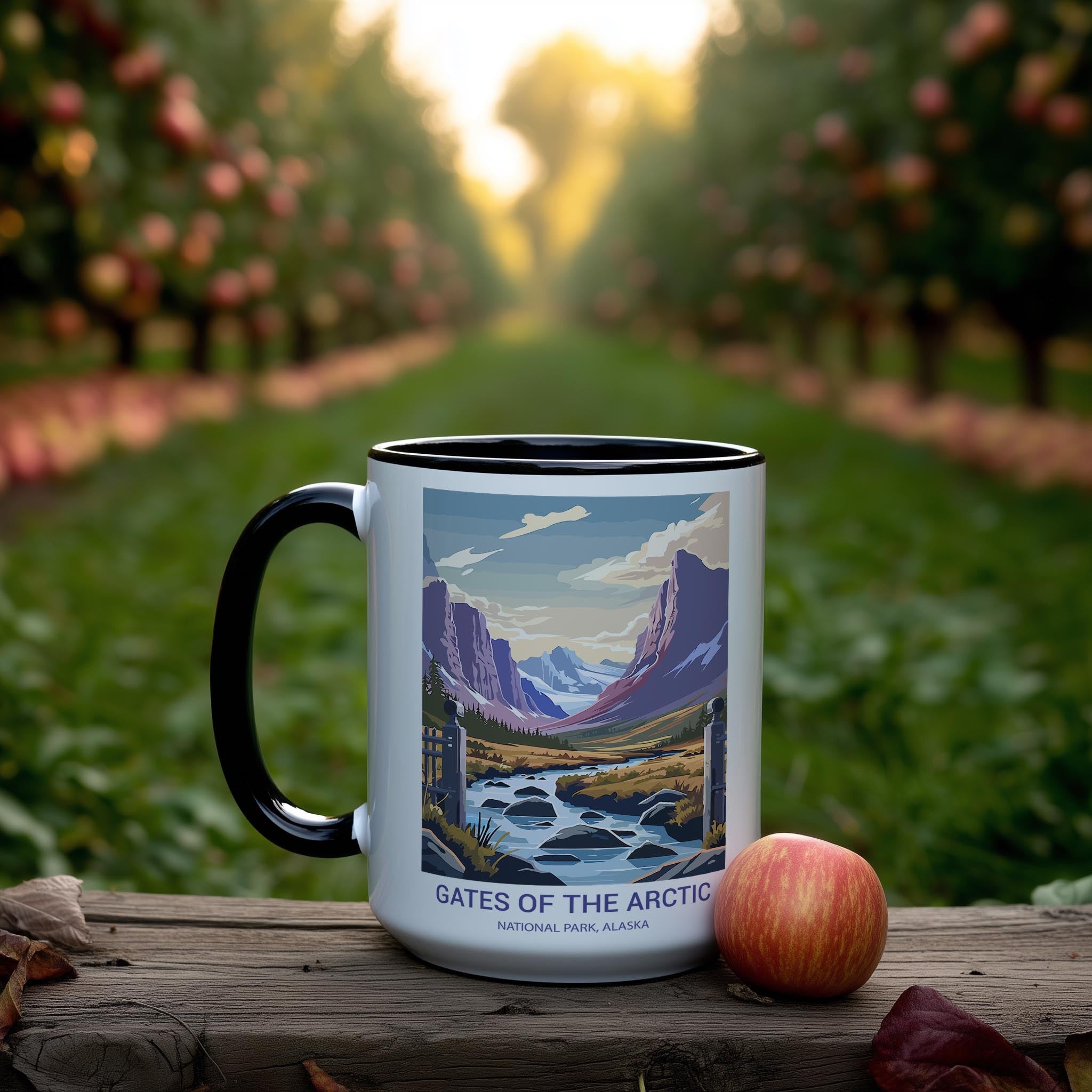 Gates of the Arctic - Alaska - US National Park Tourism Mug