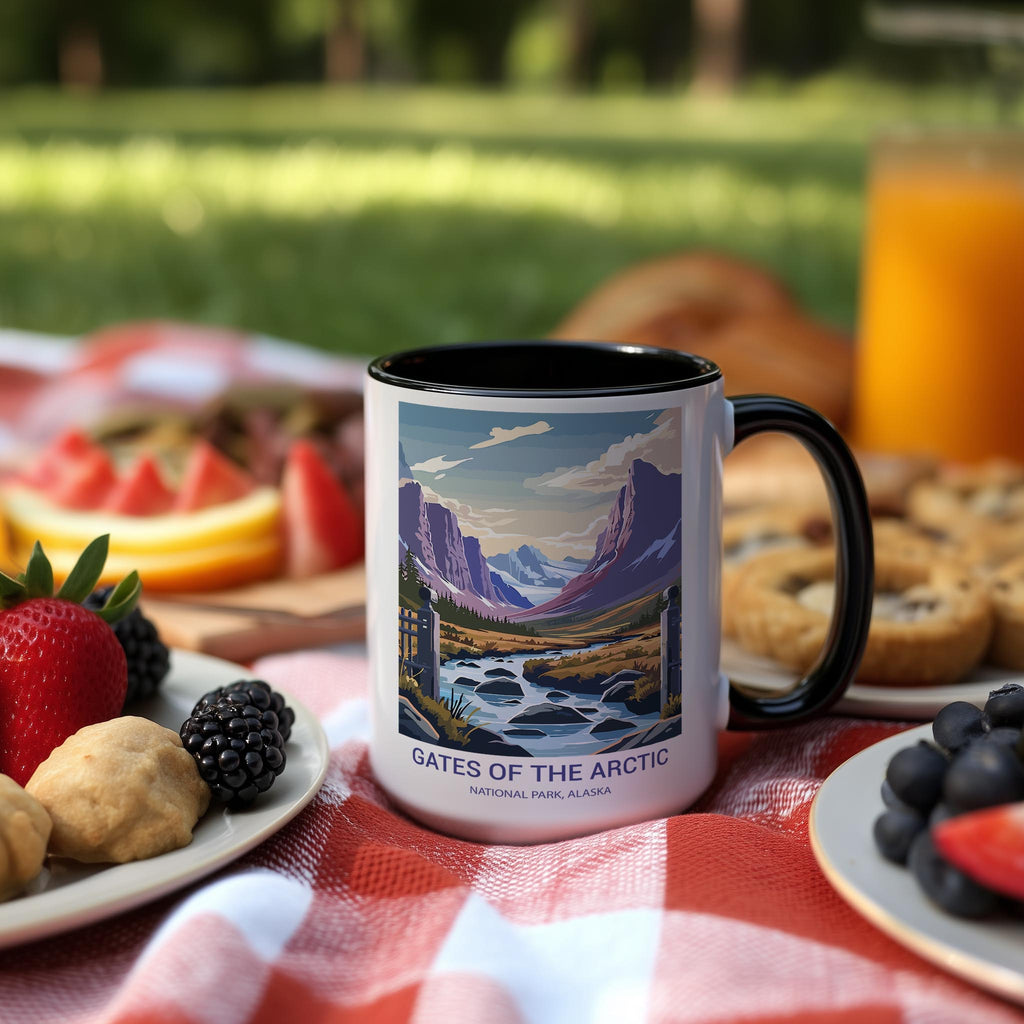 Gates of the Arctic - Alaska - US National Park Tourism Mug