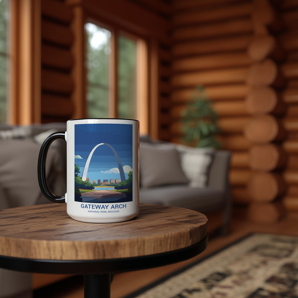 Gateway Arch - Missouri - US National Park Tourism Mug
